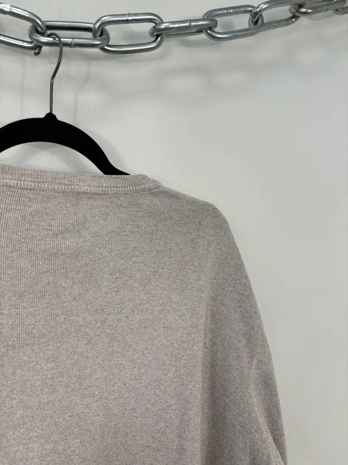 Polo Ralph Lauren × Ralph Lauren × Vintage Vintage Polo Ralph Lauren Sand Beige Classic Cotton Sweater Size US XL / EU 56 / 4 - 15 Thumbnail