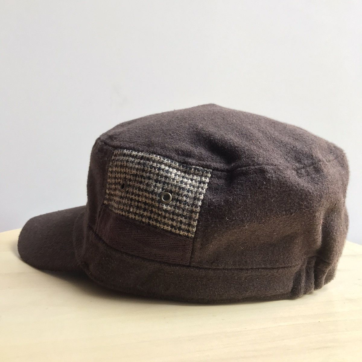 Japanese Brand × Vintage cap & tomato Suede moleskin Petrol Cap by Cap and tomato wol Size ONE SIZE - 10 Thumbnail