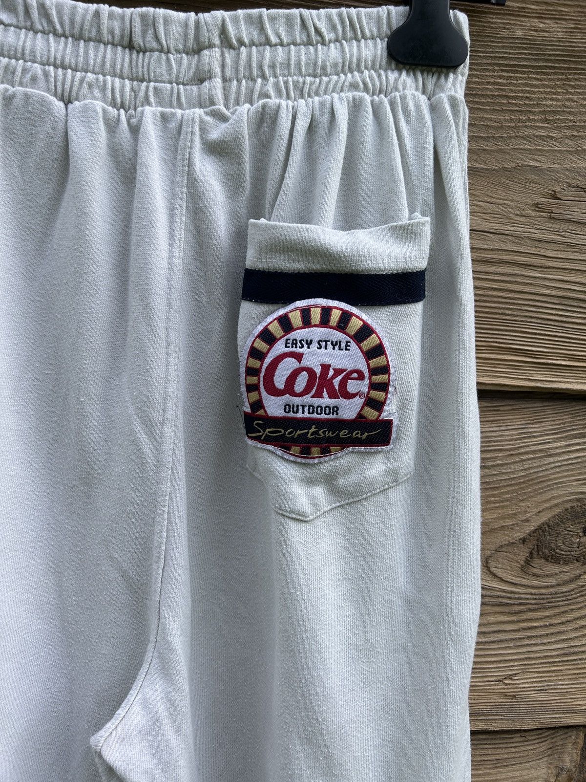Coca Cola 90s Vintage 1995 Coca Cola Full Cotton Suit Bundle Pants Top Size US L / EU 52-54 / 3 - 12 Thumbnail