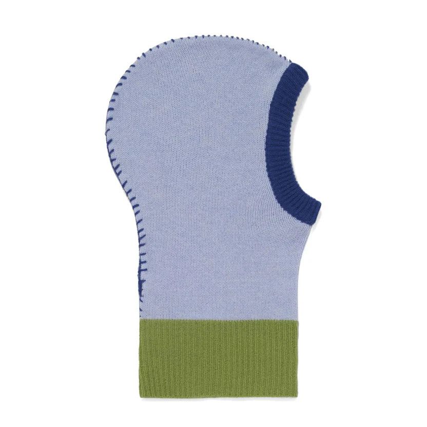 Marni o1w1db10125 Size:OS/Colorblock Balaclava in Blue/Green Size ONE SIZE - 1 Thumbnail