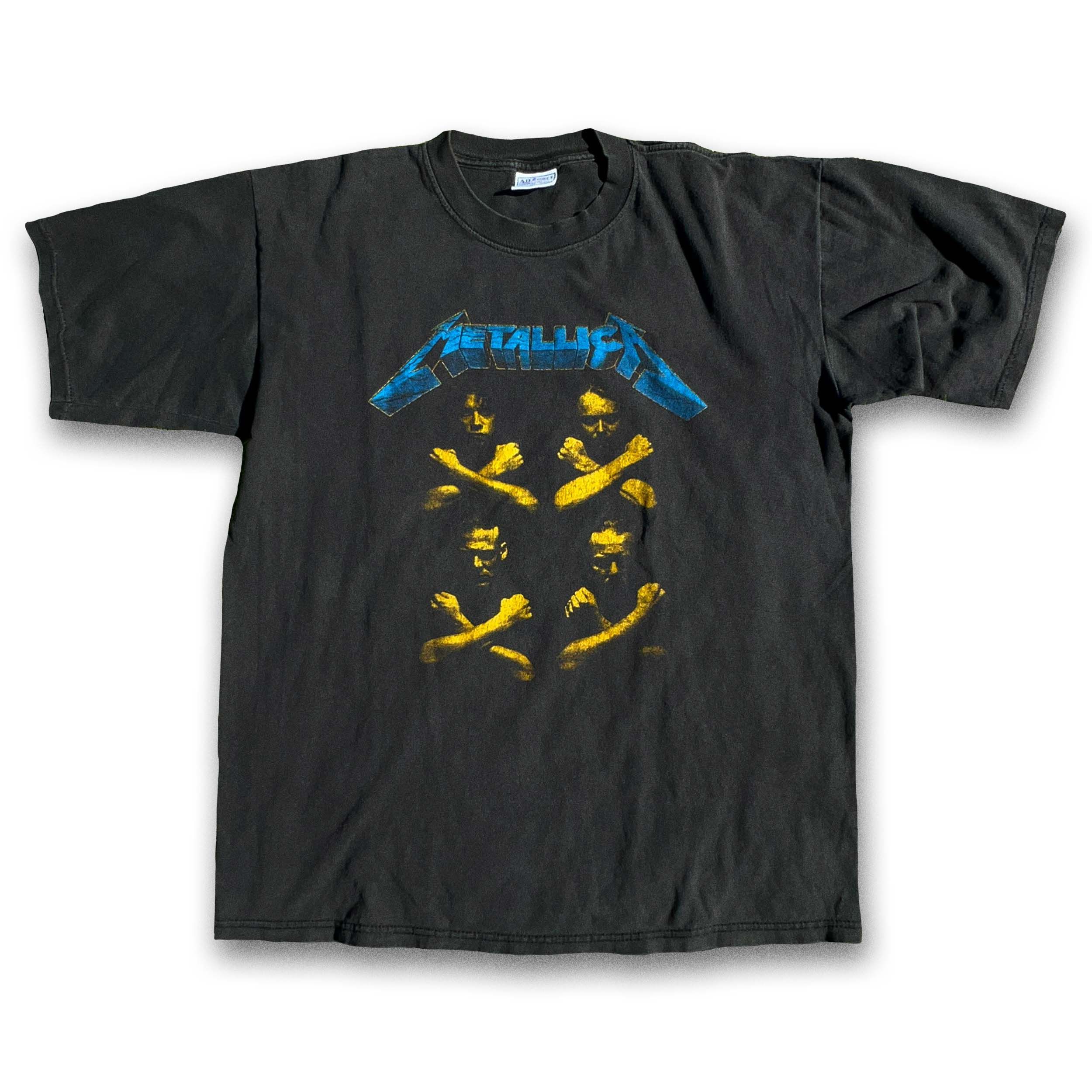 image of Metallica "nothing Else Matters" Bootleg 90's Vintage in Worn Black, Men's (Size XL)