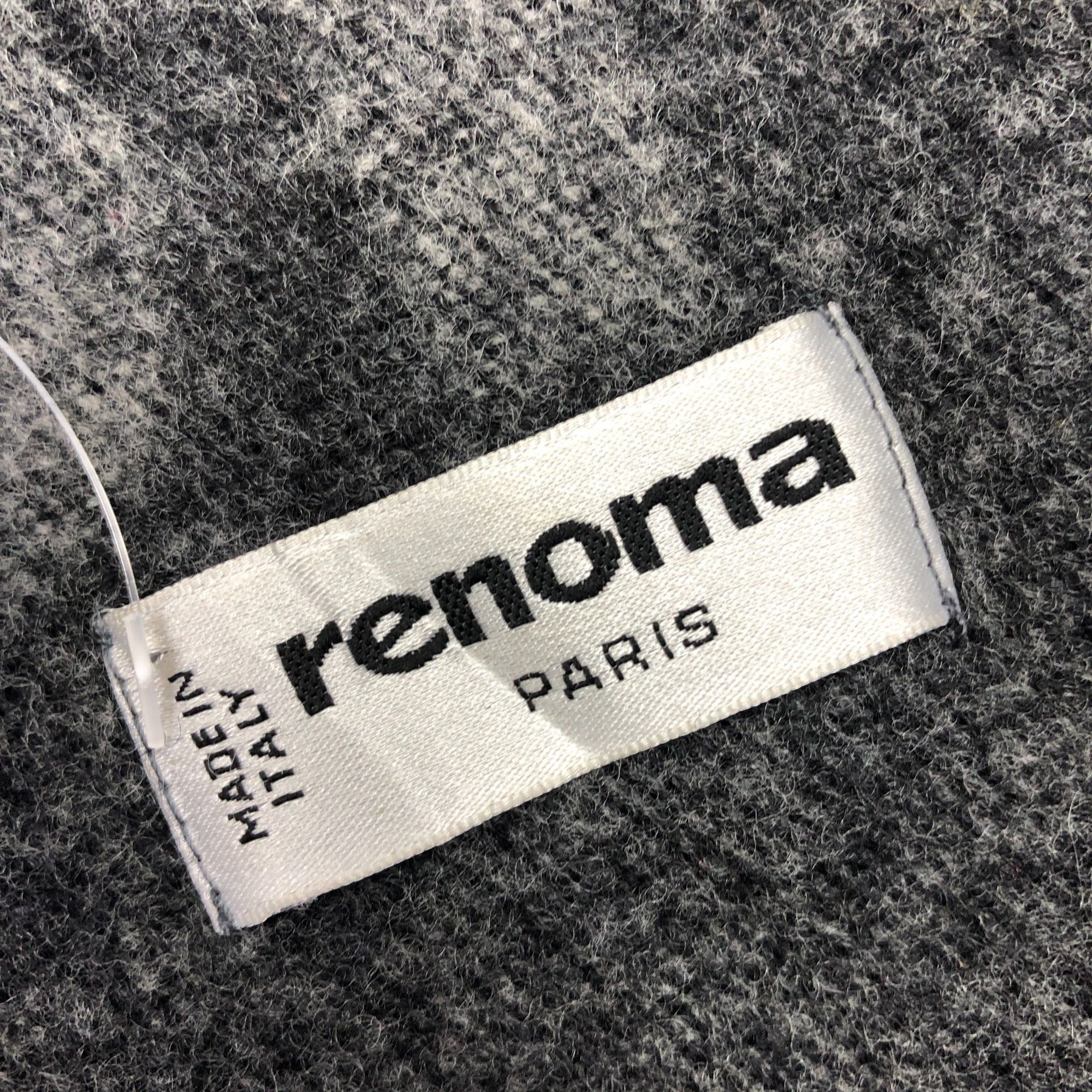 Renoma Vintage Renoma Scarf Muffler Wool Winter Fringe Scarves Size ONE SIZE - 4 Thumbnail
