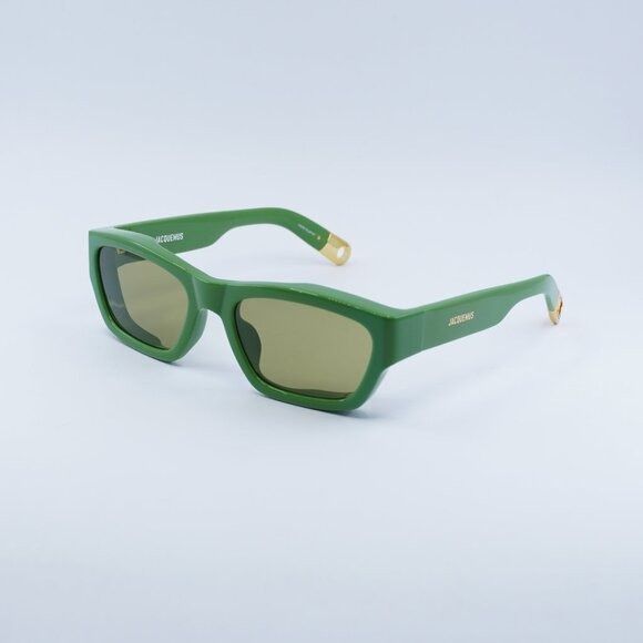 Jacquemus Jacquemus JAC/86 C1 Sunglasses Shiny Black Square  display picture 1