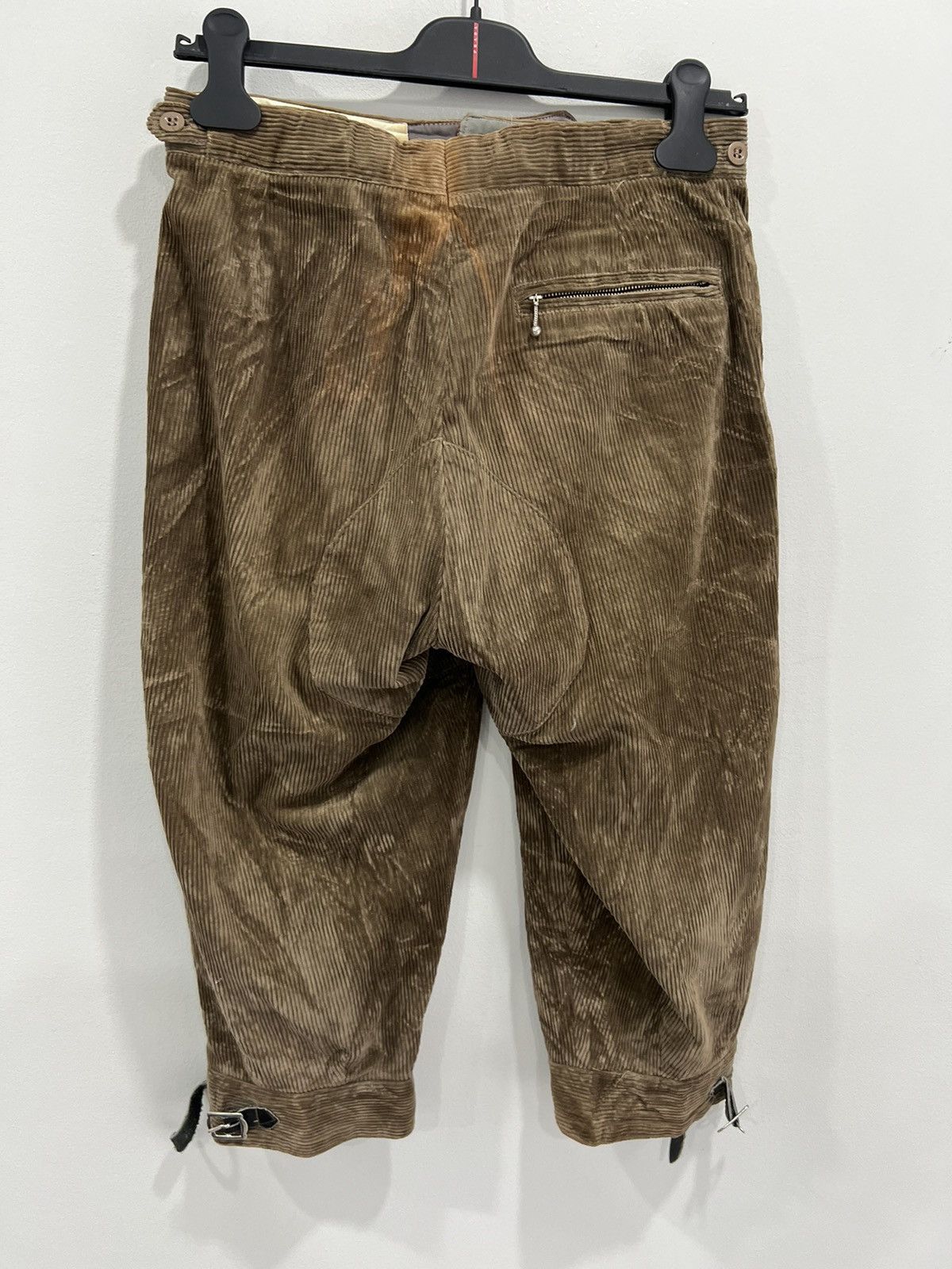 Vintage Vintage 60s Corduroy Obermeyer Brown Pants Cropped jodhpurs Size US 29 - 2 Thumbnail