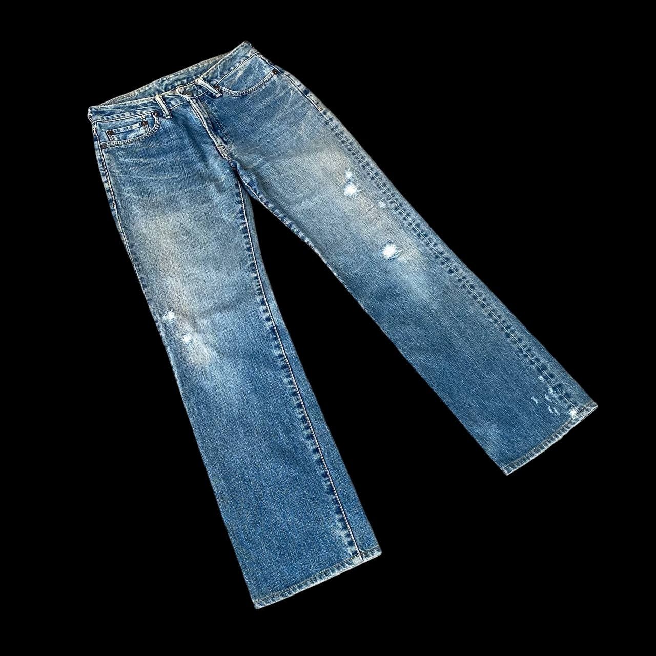 45rpm VINTAGE 45RPM DISTRESSED DENIM W28X29" Size US 28 / EU 44 - 7 Thumbnail