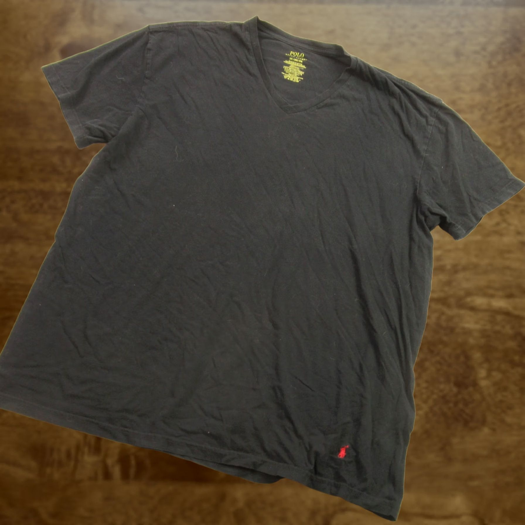 Polo Ralph Lauren Polo Ralph Lauren Shirt Mens 2XL Black V Neck Short Sleeve Casual Outdoors Size US XXL / EU 58 / 5 - 1 Thumbnail