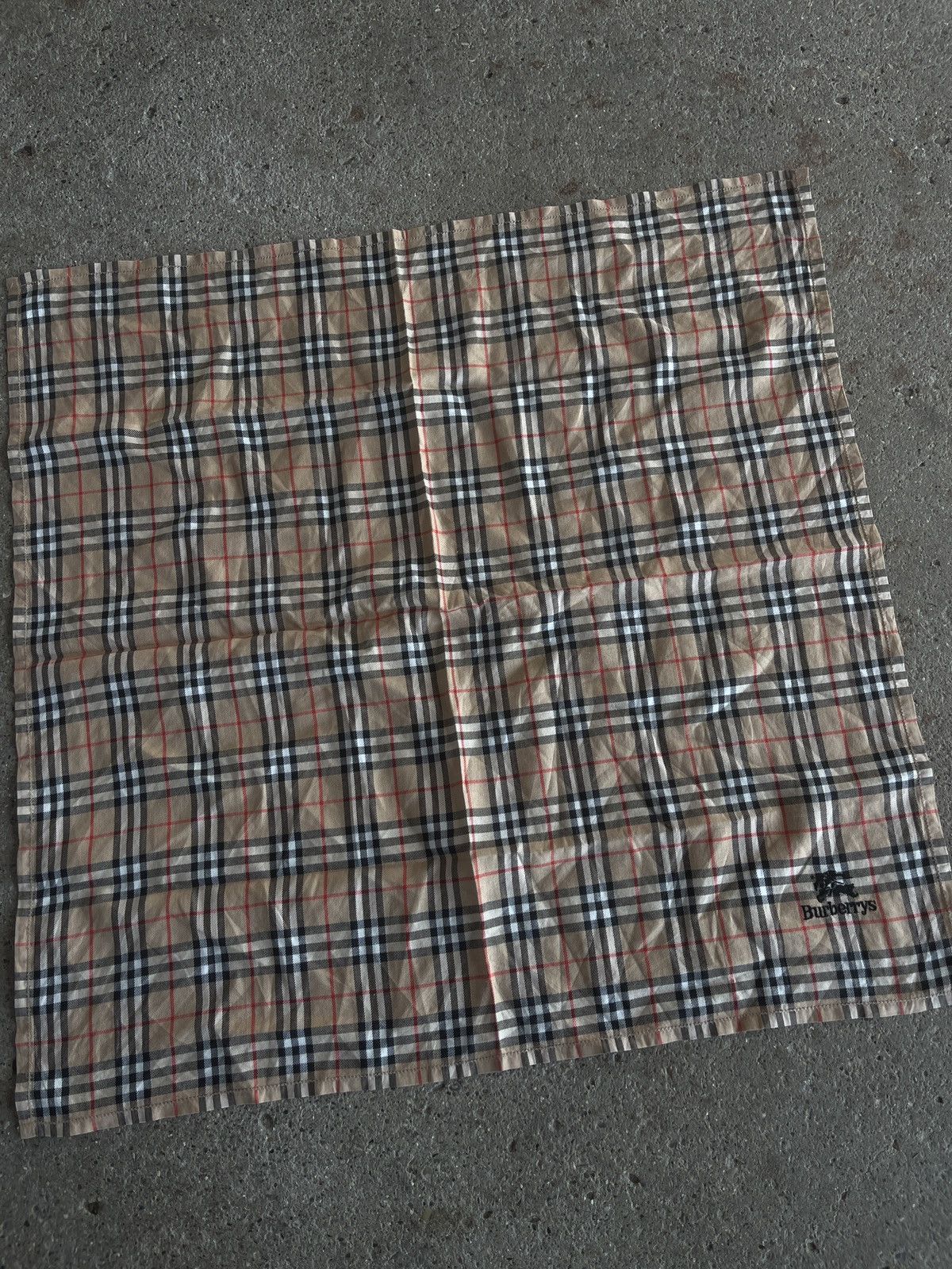 Burberry burberry bandana handkerchief neckerchief scarf turban Size ONE SIZE - 3 Thumbnail