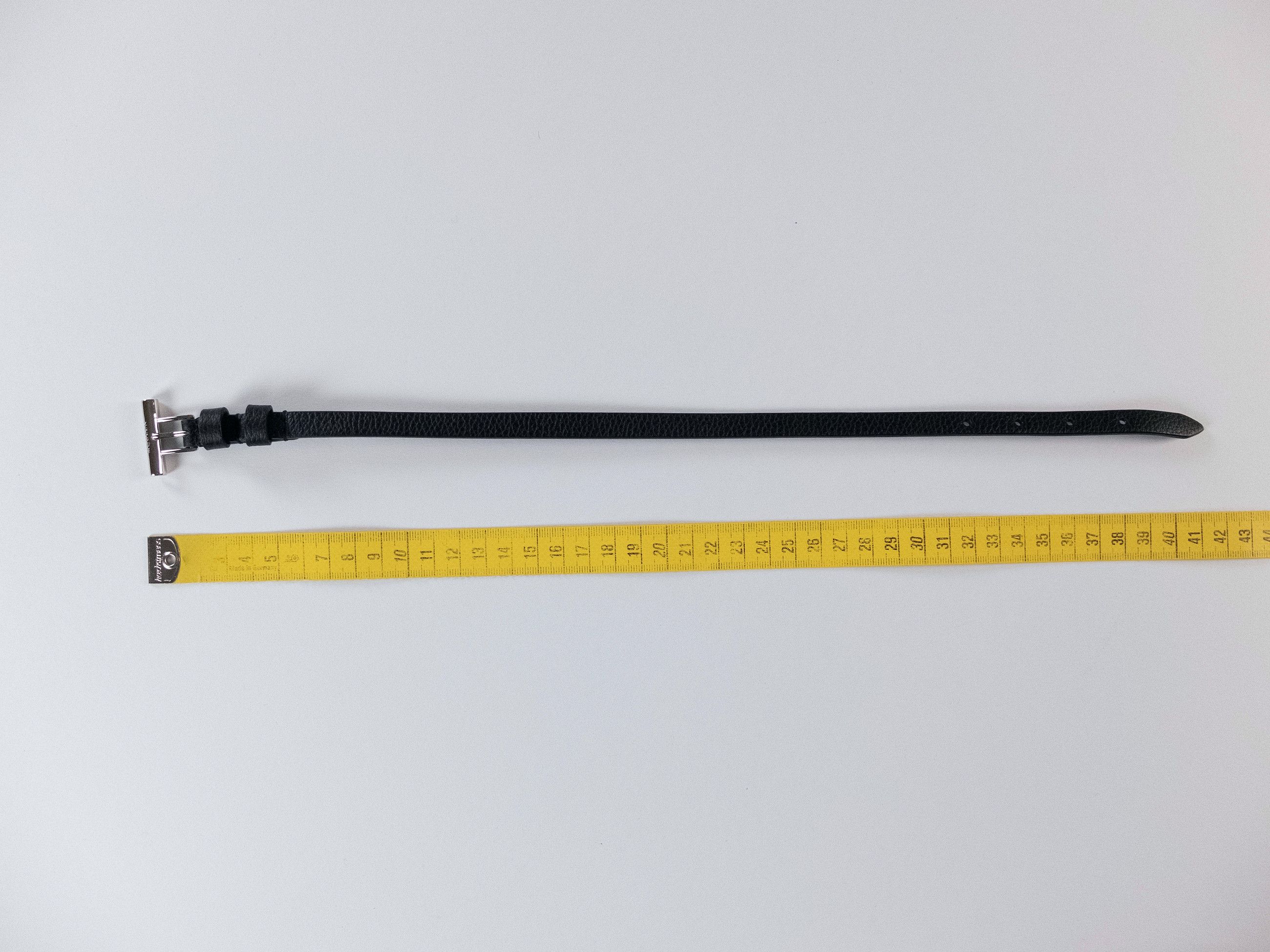 Alexander McQueen ALEXANDER MCQUEEN black T-bar double wrap leather bracelet Size ONE SIZE - 9 Thumbnail