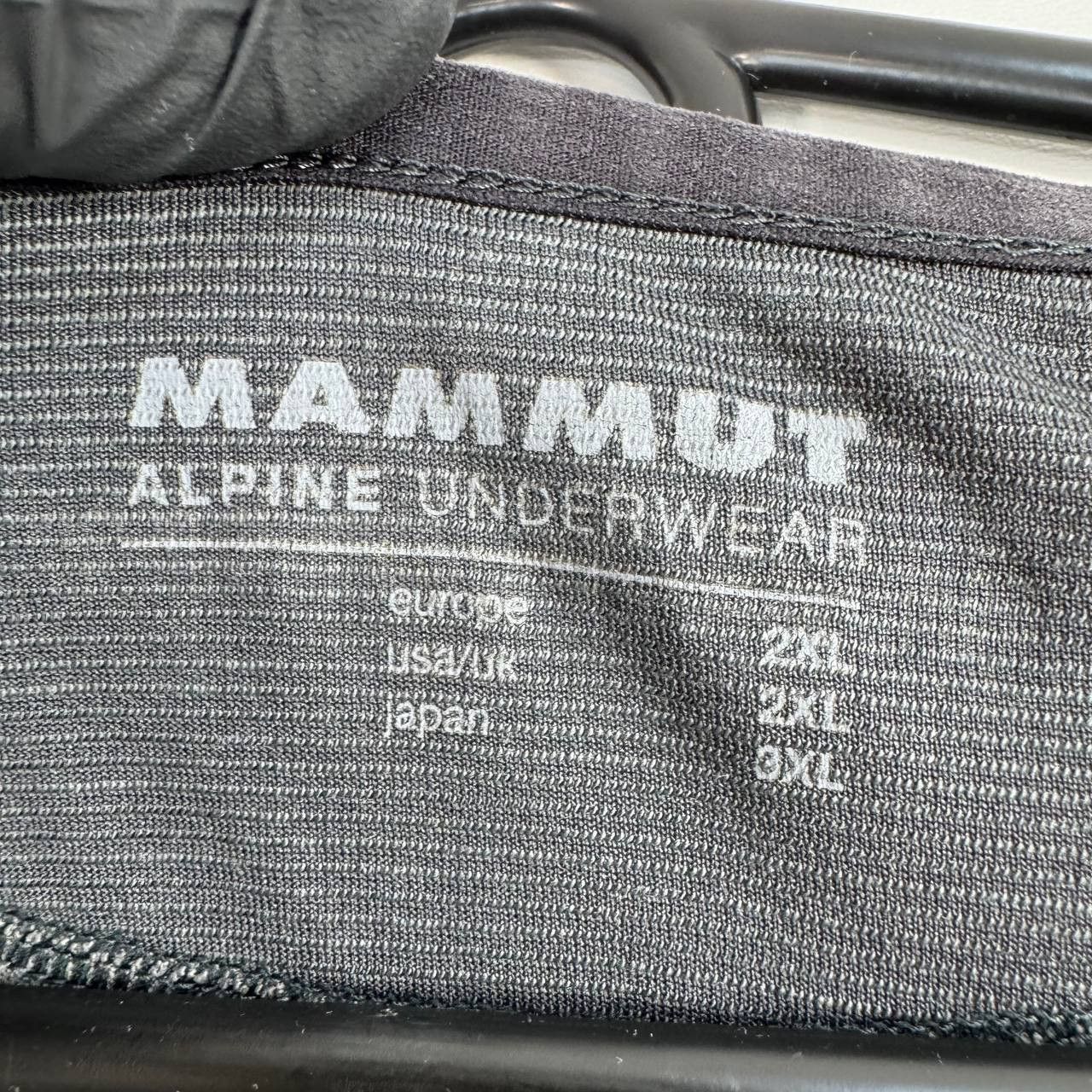 Mammut Mammut Long Sleeve Base Compression Top Grey Mens Size XXL Size US XXL / EU 58 / 5 - 4 Thumbnail