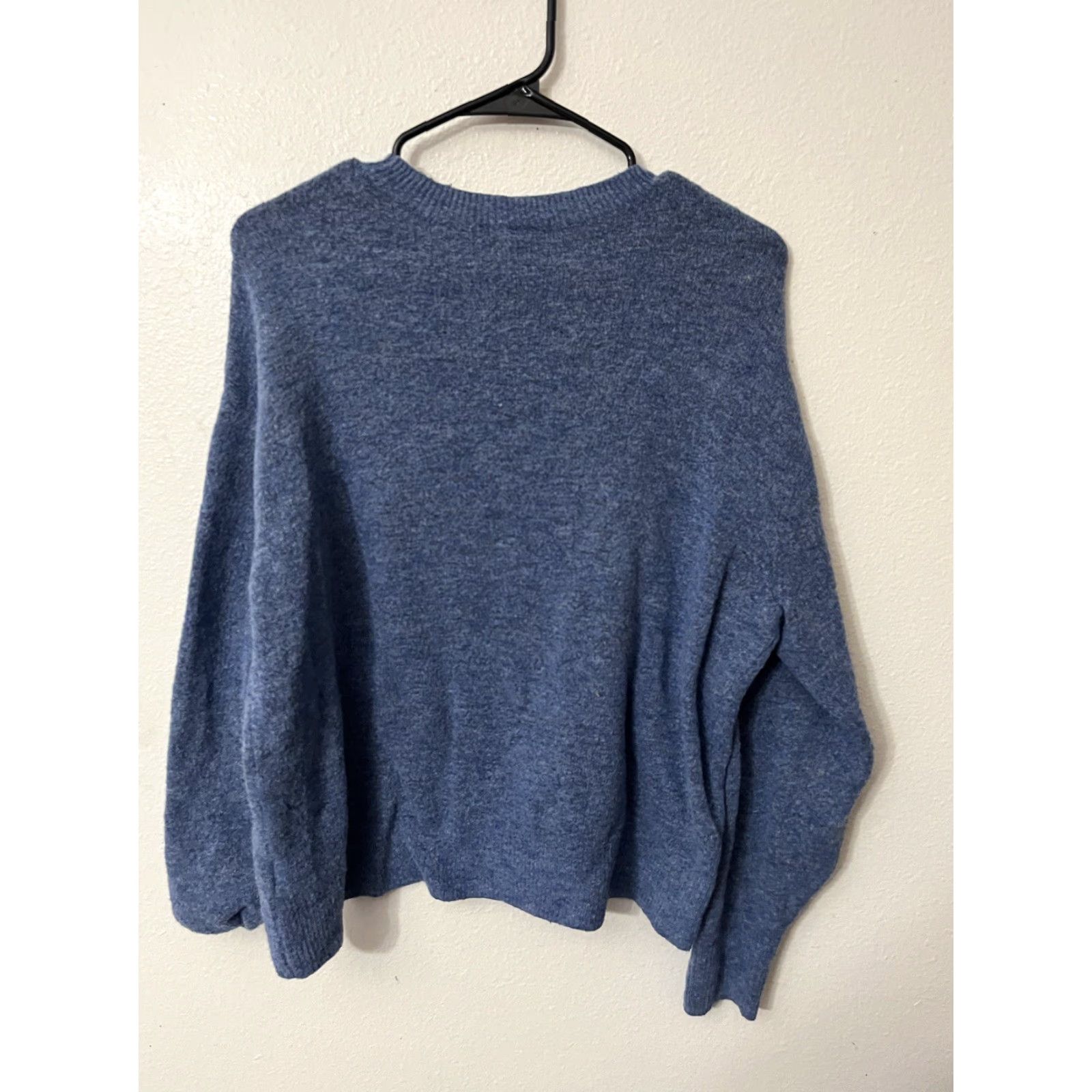 H&M VINTAGE H&M Womens Pullover Sweater Blue Long Sleeve Crew Neck Small Acrylic Blend Knit Department Women Style Pullover S Size S / US 4 / IT 40 - 2 Thumbnail