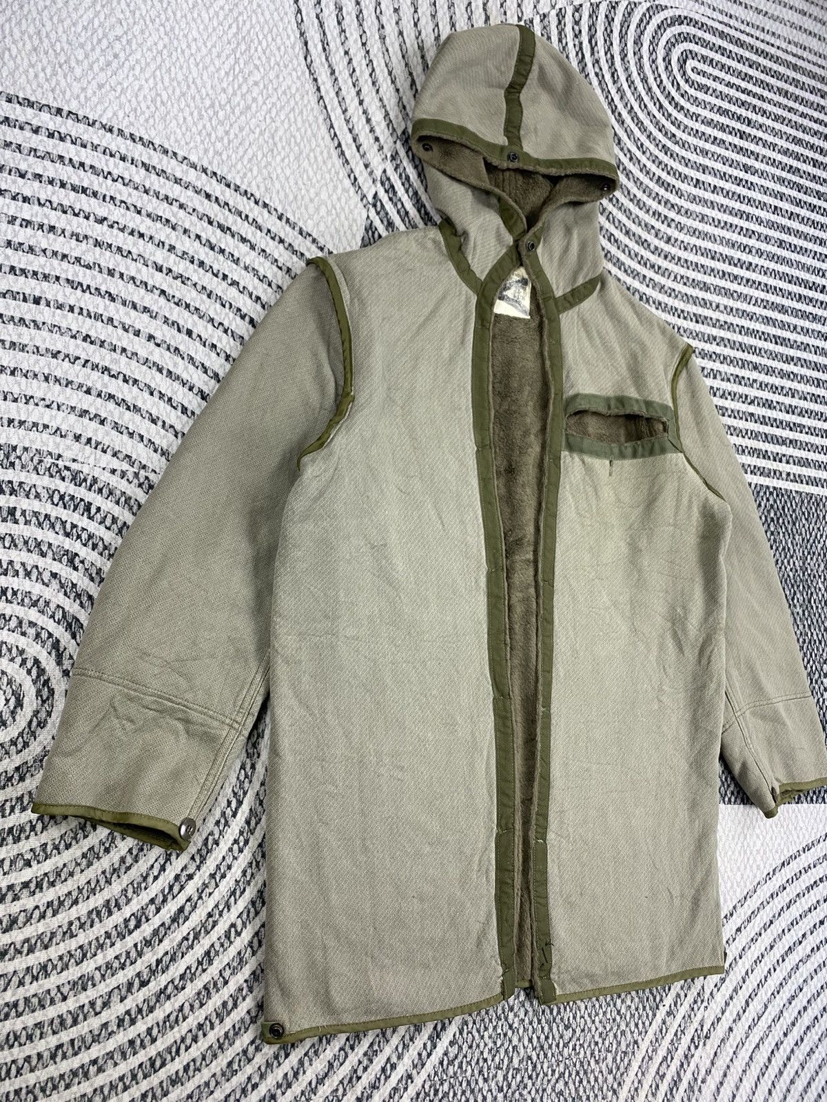 Vintage Vintage Army Feuchter.Ringelai Winter Liner Long Parka Size US L / EU 52-54 / 3 - 3 Thumbnail