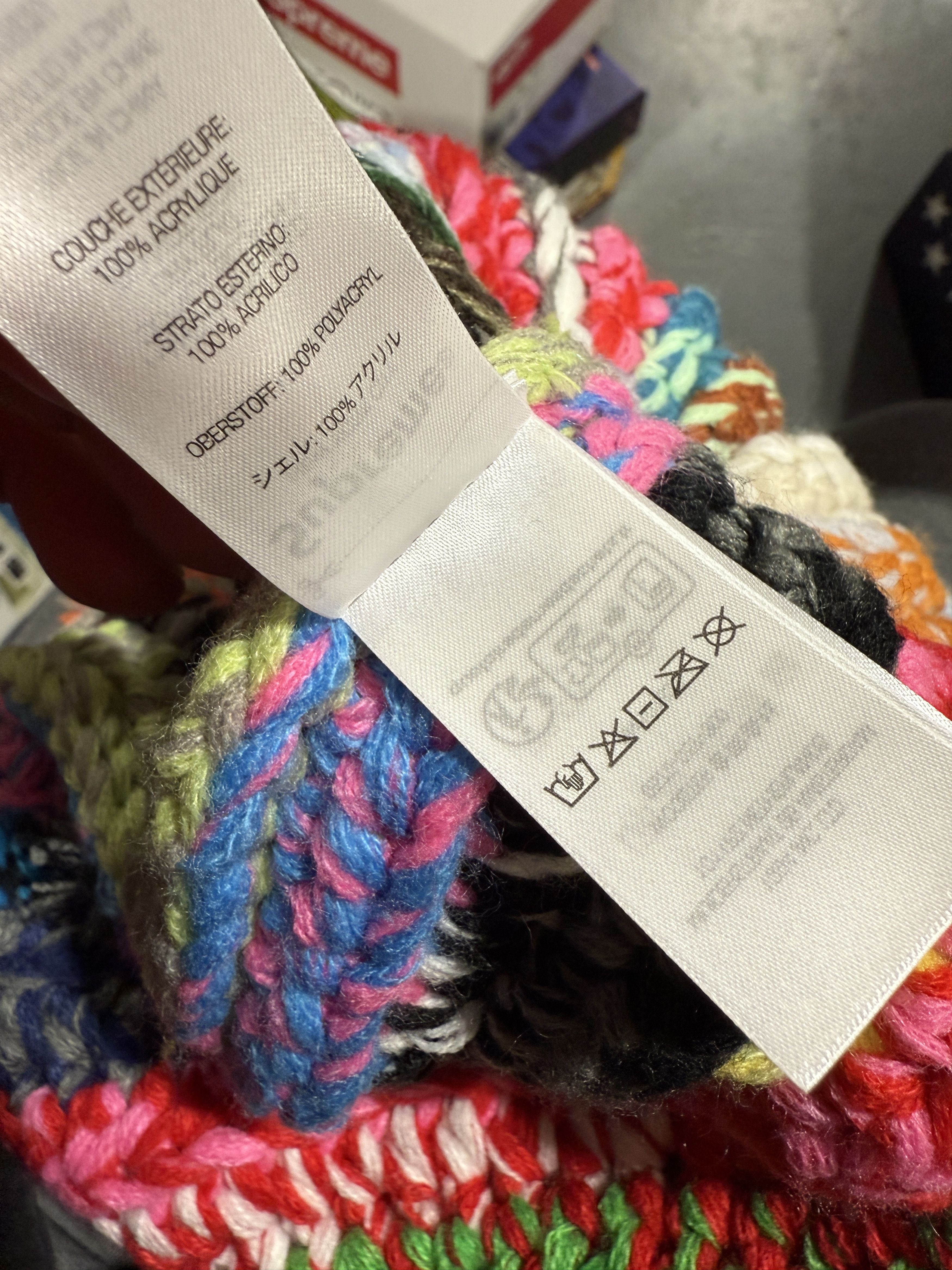 Supreme NEW SEALED Supreme Hand Tied Beanie FW23 Multicolor Size ONE SIZE - 5 Thumbnail