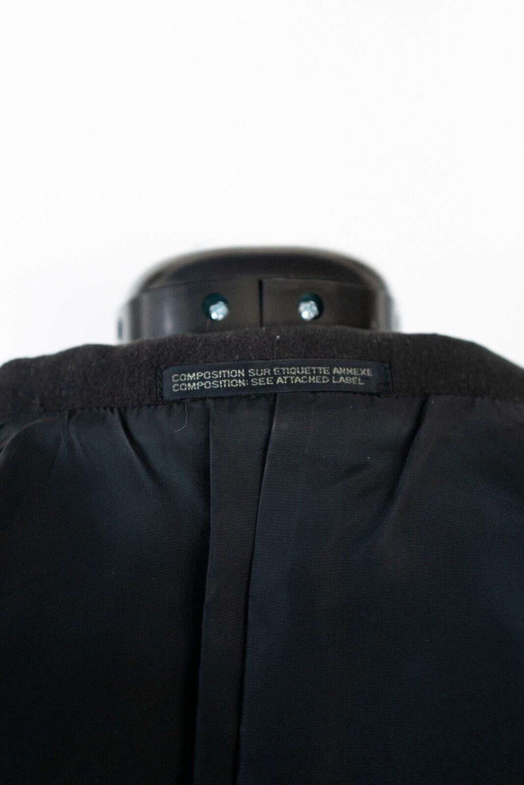 Yohji Yamamoto Yohji Yamamoto Wool Black Blazer Sz. M Size M / US 6-8 / IT 42-44 - 4 Thumbnail