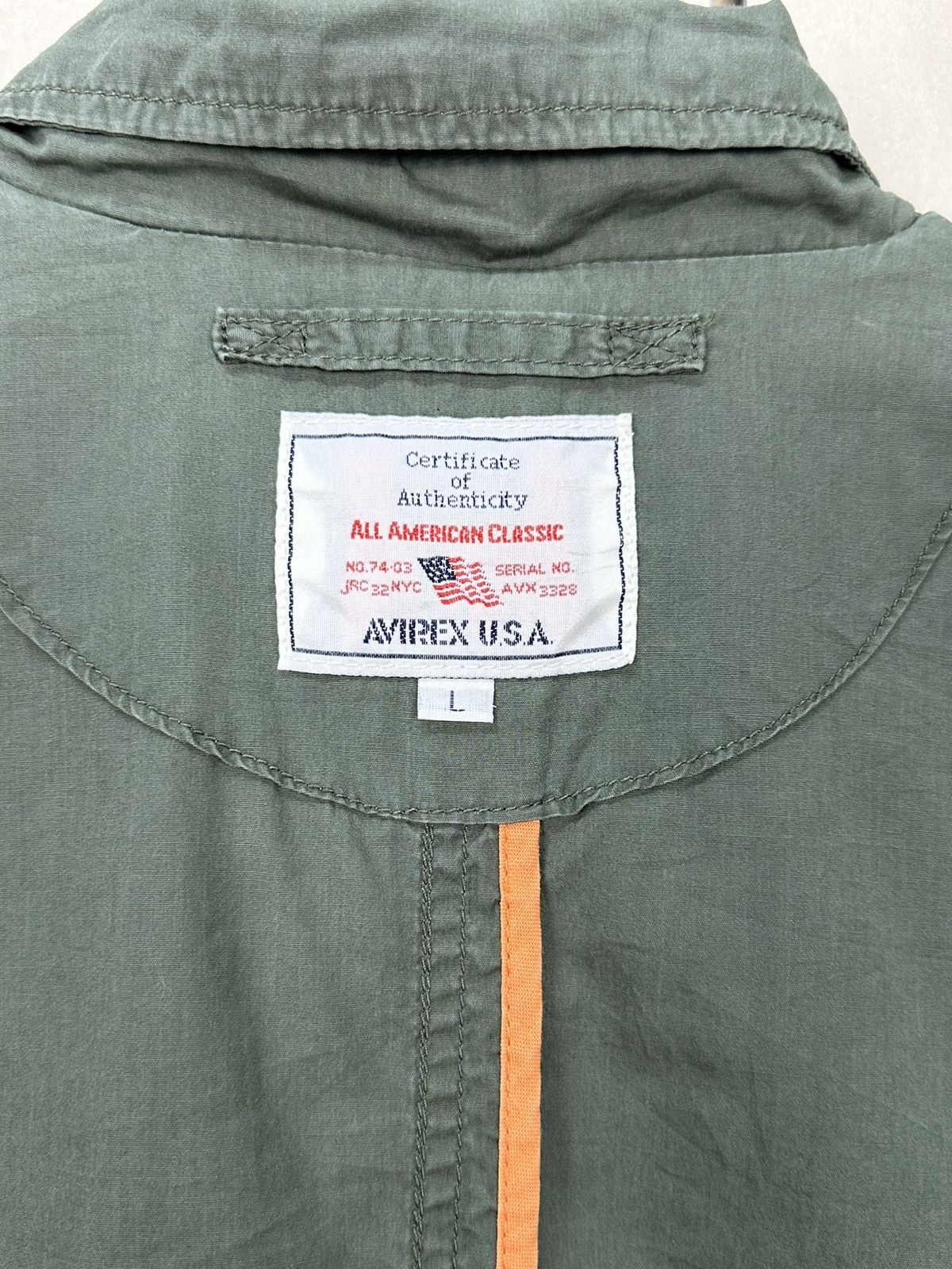Avirex Avirex Multipocket Light Jacket Size L Size US L / EU 52-54 / 3 - 12 Thumbnail
