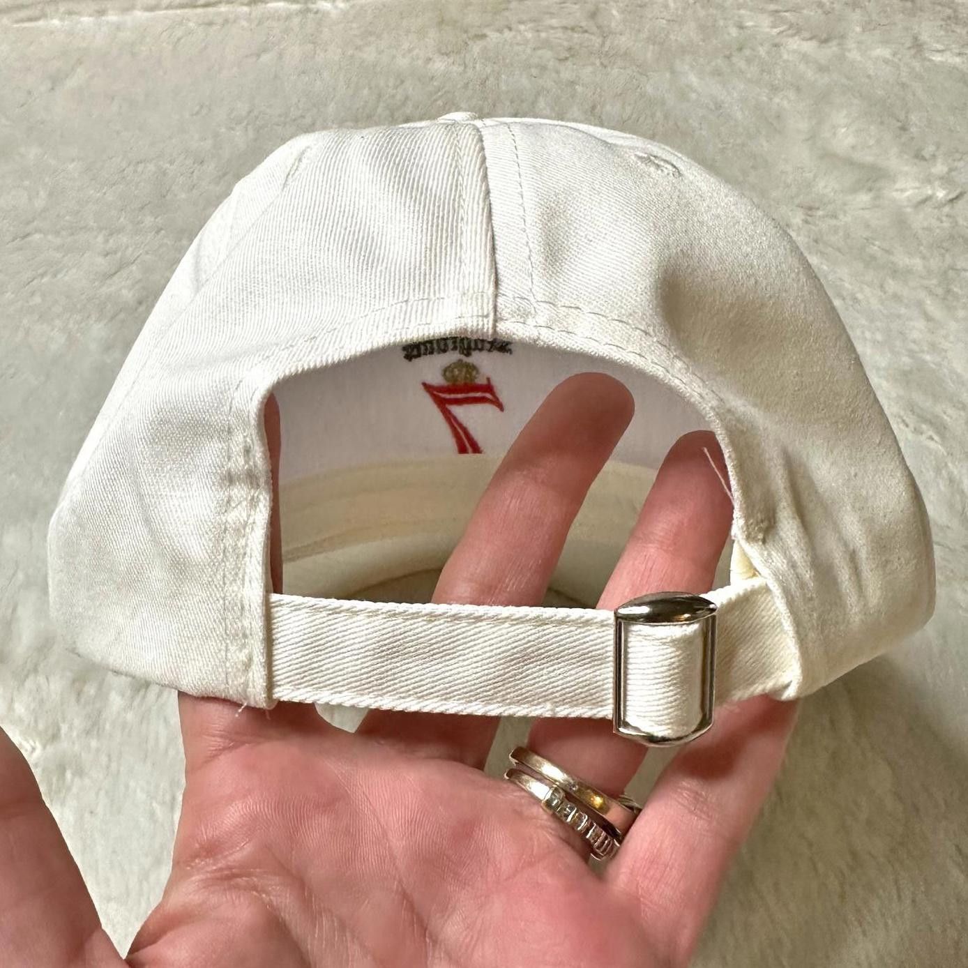 Vintage Vintage Seagram's 7 Crown Whiskey Trucker Cap White Size ONE SIZE - 7 Thumbnail