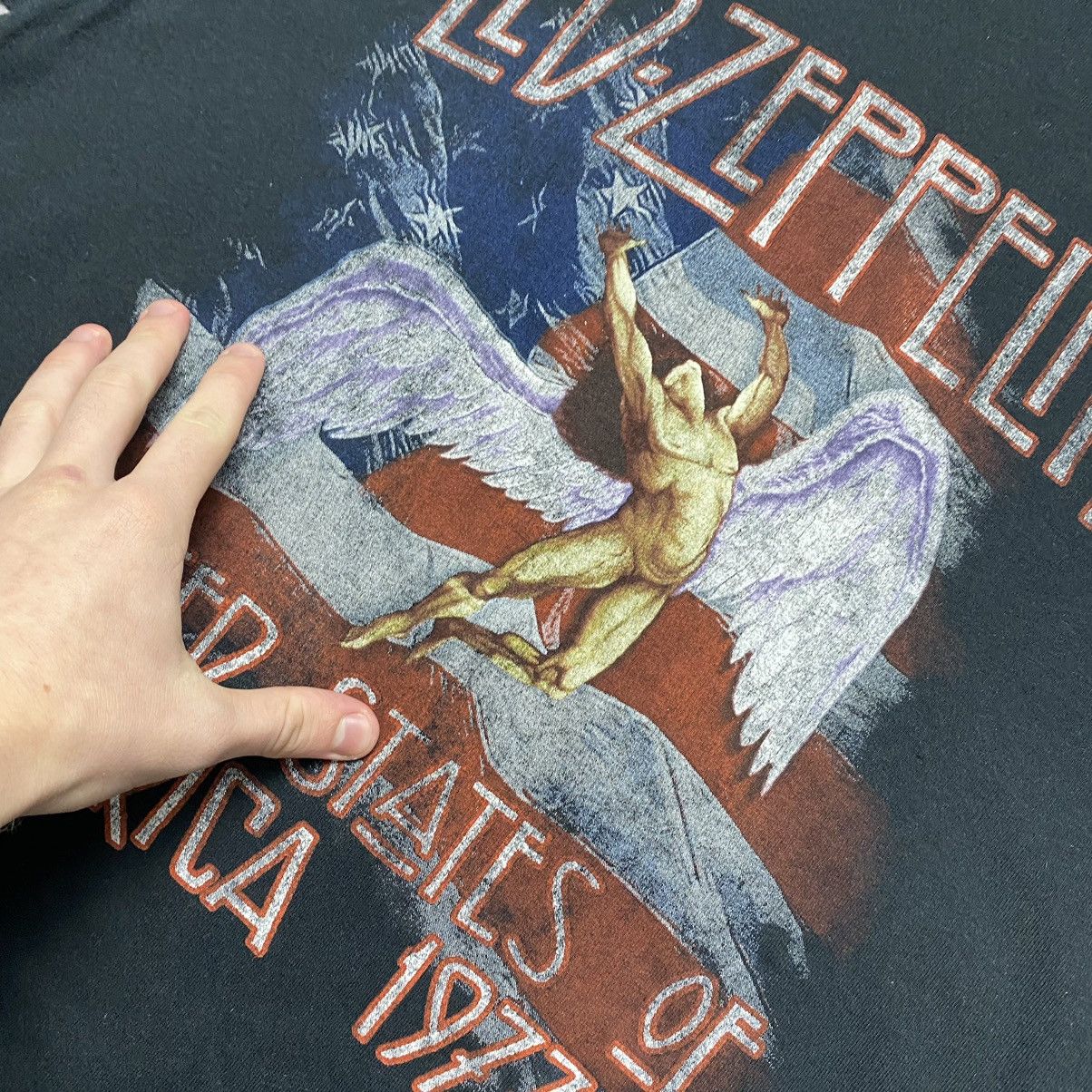Band Tees Vintage Led Zeppelin United States Of America 00’s tee Size US L / EU 52-54 / 3 - 4 Thumbnail