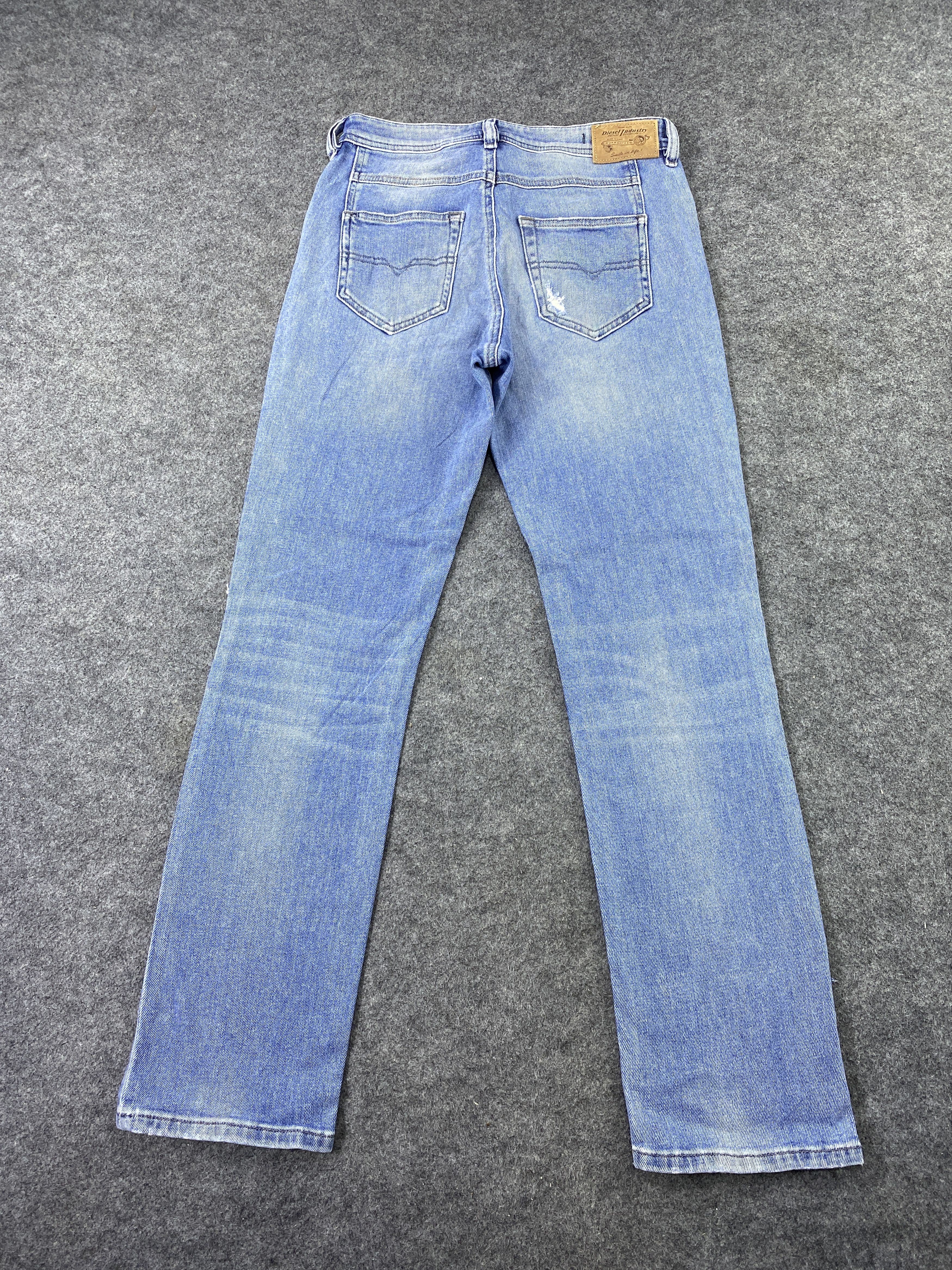 Diesel Diesel Distressed Blue Wash Denim Streetwear - J1111 Size US 28 / EU 44 - 4 Thumbnail