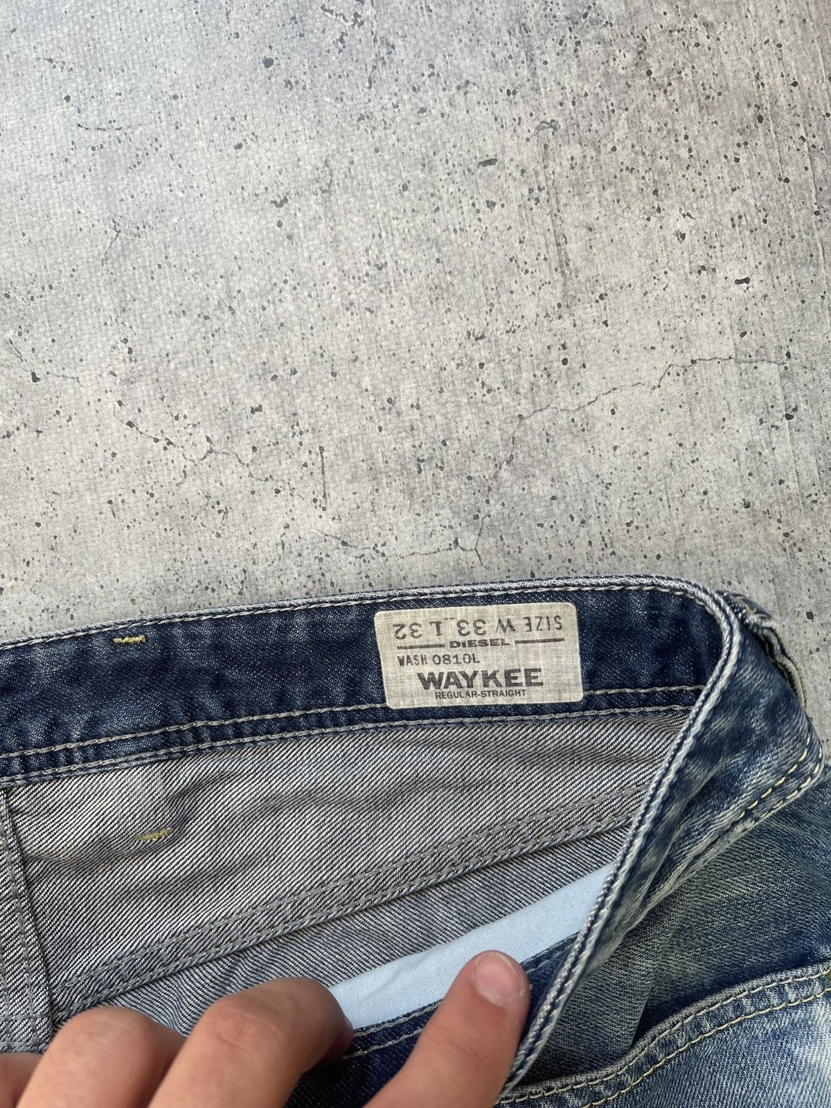 Diesel × Vintage Crazy Flare Vtg Diesel Jeans Dark Blue Italian Made 🇮🇹 Size US 33 - 8 Thumbnail