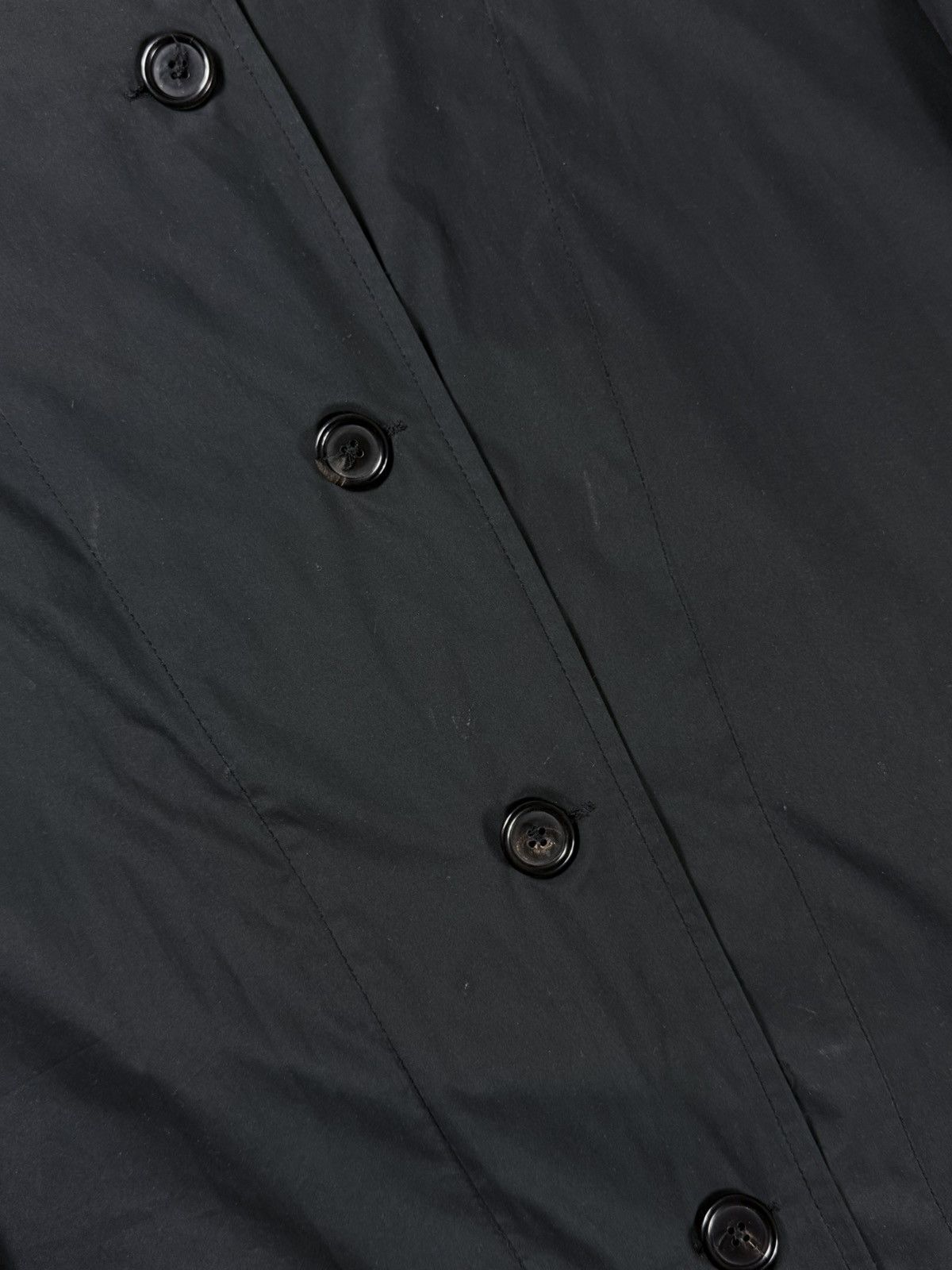 Ann Demeulemeester Ann Demeulemeester - Charcoal Raincoat Size US M / EU 48-50 / 2 - 2 Thumbnail