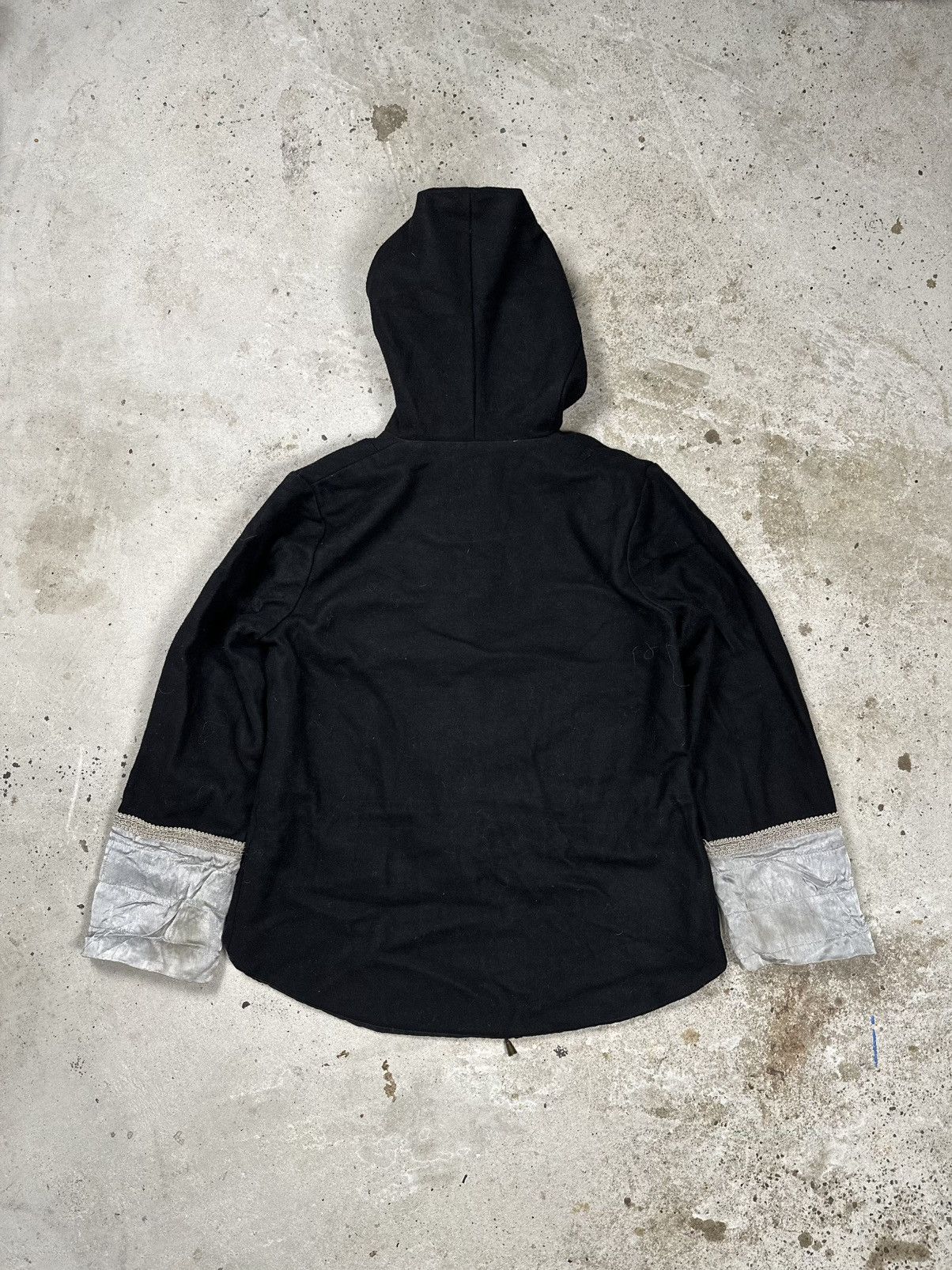 If Six Was Nine × Japanese Brand × Le Grande Bleu (L.G.B.) Vintage Y2K Faux Fur Wool Knit Hooded Sweater Size US M / EU 48-50 / 2 - 2 Thumbnail