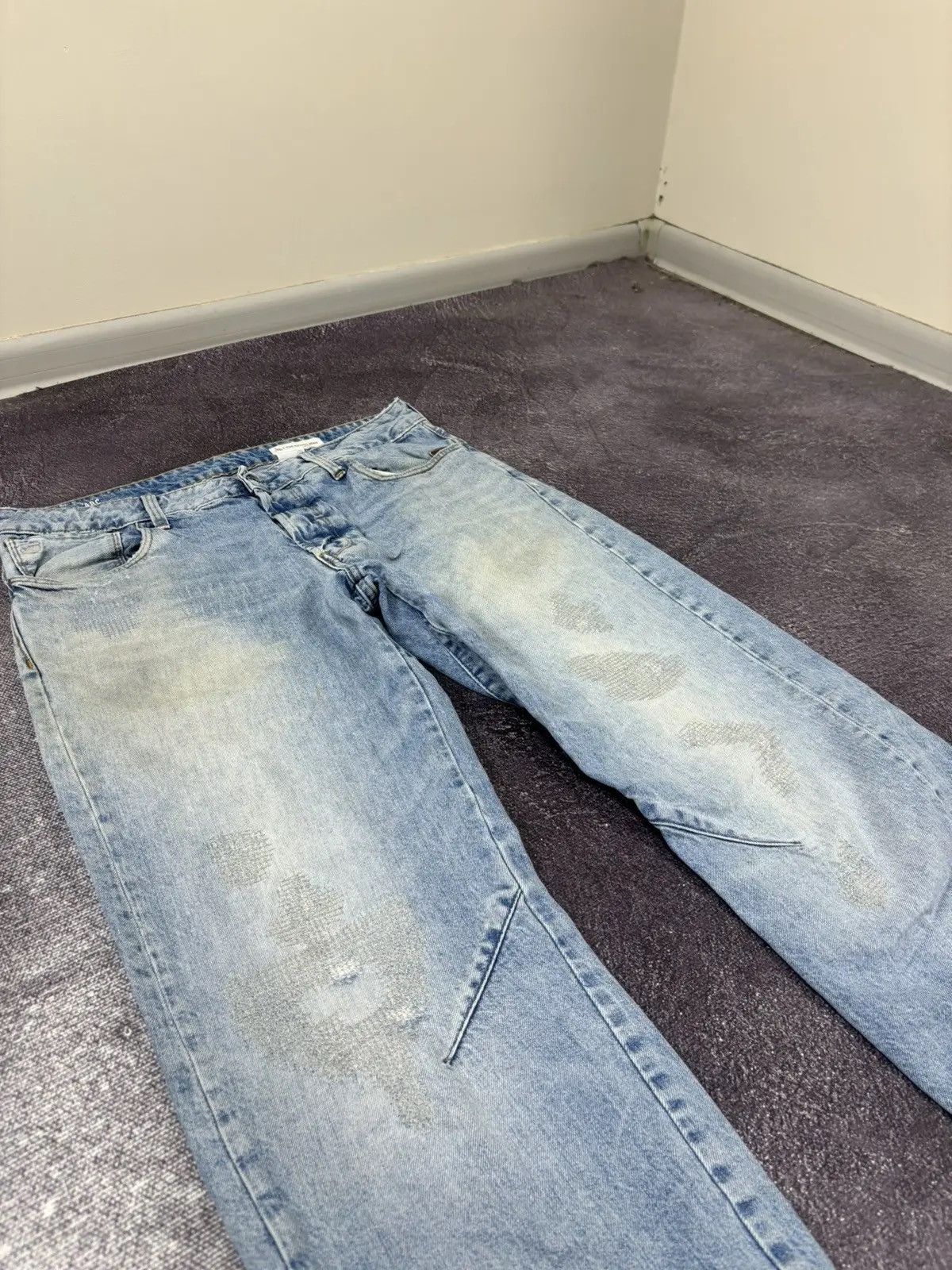 G-Star × Vintage Vintage G-Star Raw ARC 3D Restored Denim Japanese Jeans Size US 32 / EU 48 - 9 Thumbnail