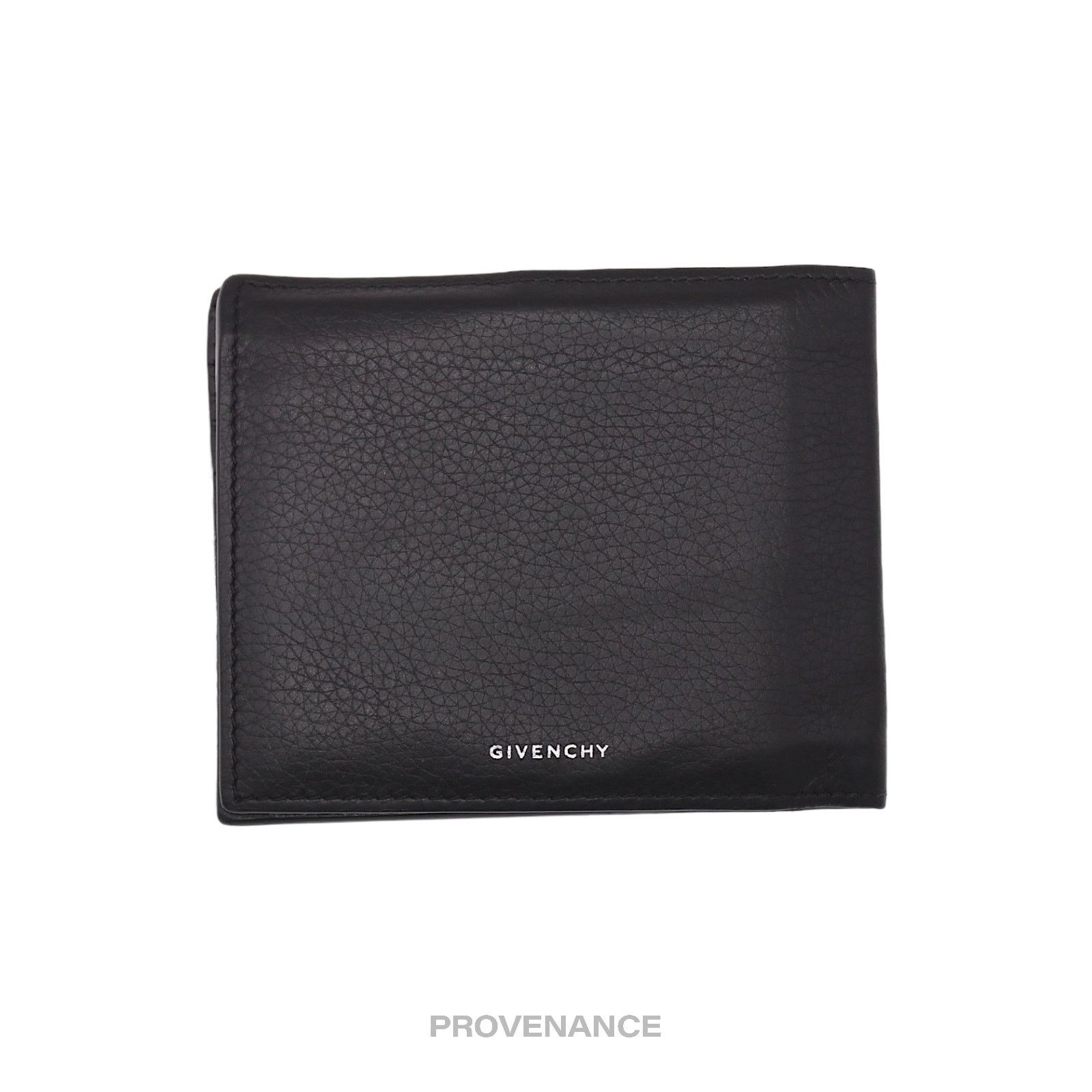 Givenchy 🔴 Givenchy 4G Logo 8CC Bifold Wallet - Black Leather Size ONE SIZE - 3 Thumbnail