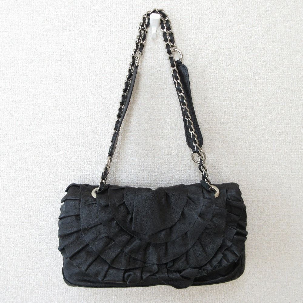 Other Modalu Frill Leather 2way Bag Leather Shoulder Bag DUTY FREE