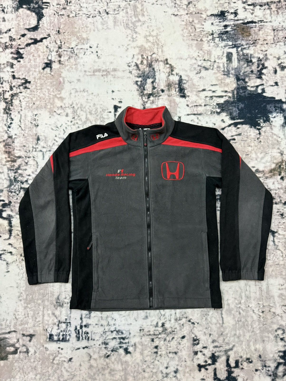 Fila Honda Racing F1 x Fila Fleece Jacket Sweater Motorsports Size US M / EU 48-50 / 2 - 3 Thumbnail