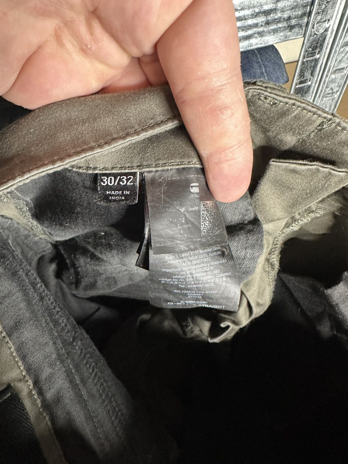 G-Star G-STAR RAW Men's Cargo Military Pants Size 30x32 Size US 30 / EU 46 - 10 Thumbnail