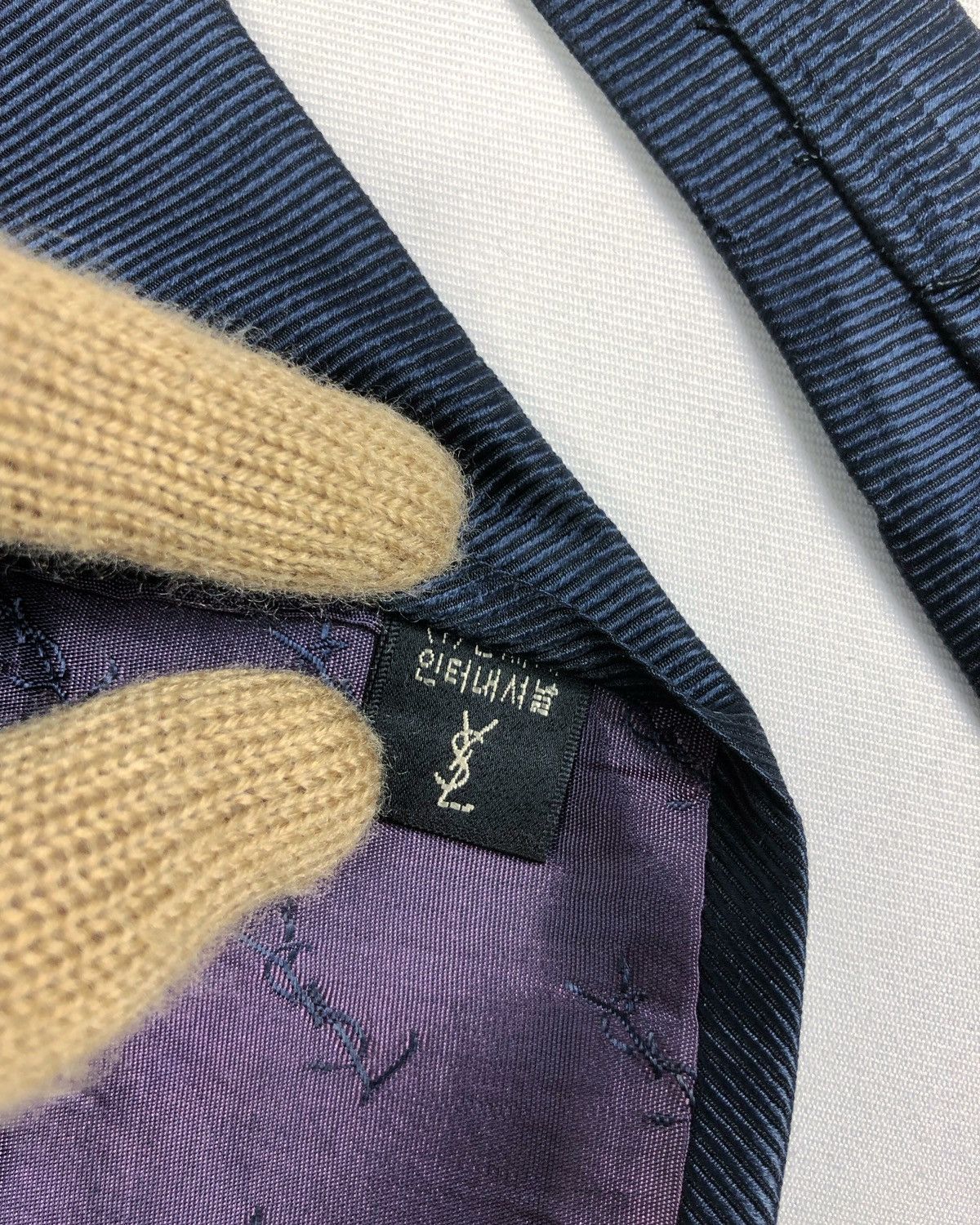 Yves Saint Laurent Rare Vintage Yves Saint Laurent YSL Millennium Silk Tie Size ONE SIZE - 8 Thumbnail