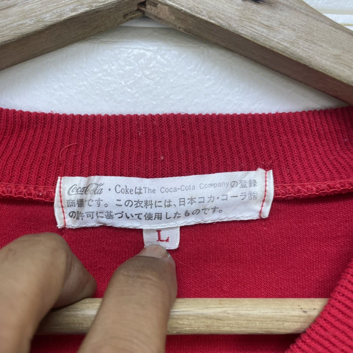 Coca Cola × Japanese Brand × Vintage Vintage Coco Cola V Neck Pullover Size US M / EU 48-50 / 2 - 3 Thumbnail
