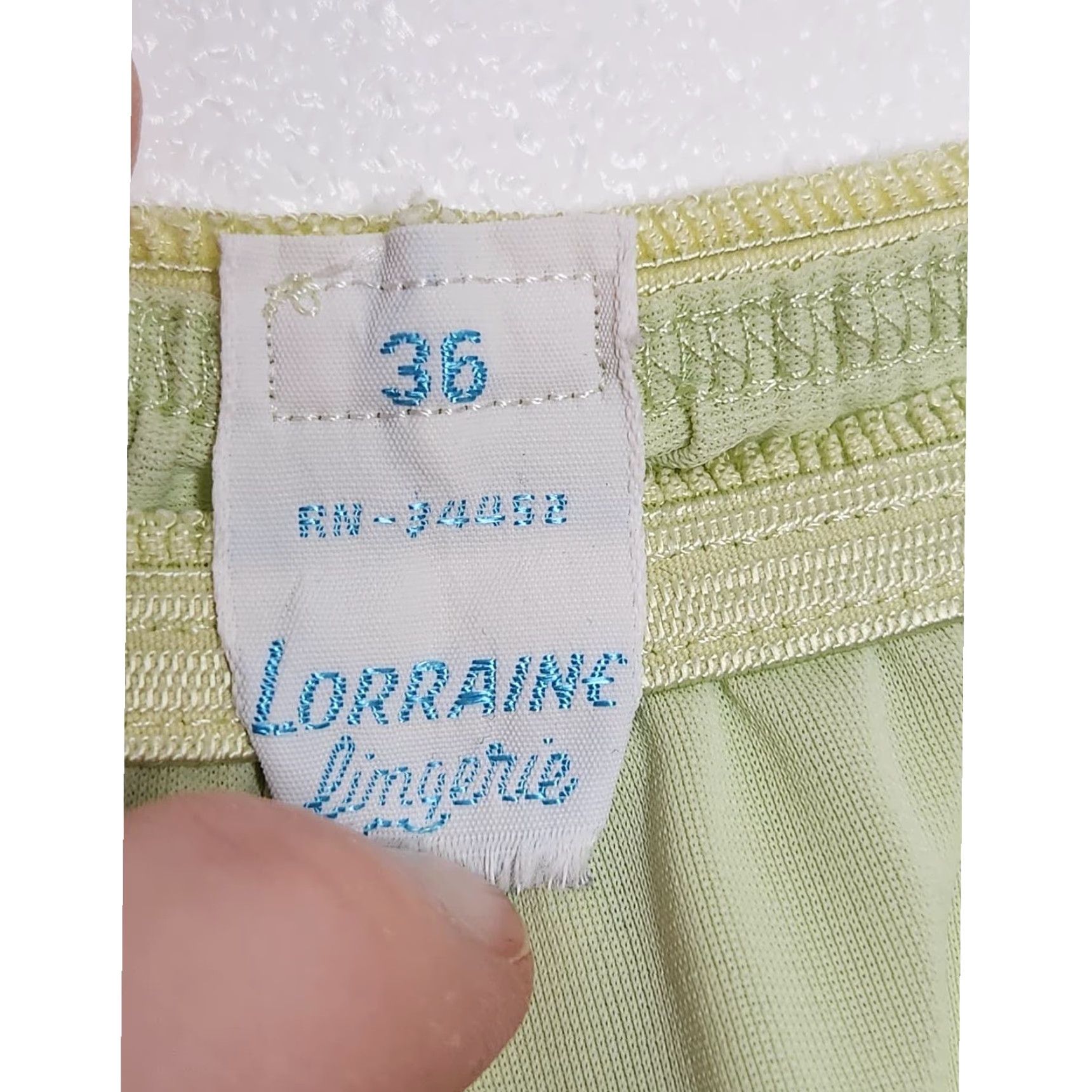 Vintage VINTAGE Lorraine Sweatpants Pants Women 36 Green VTG 60s 70s Lounge Bottoms Size 25" / US 0 / IT 36 - 5 Thumbnail