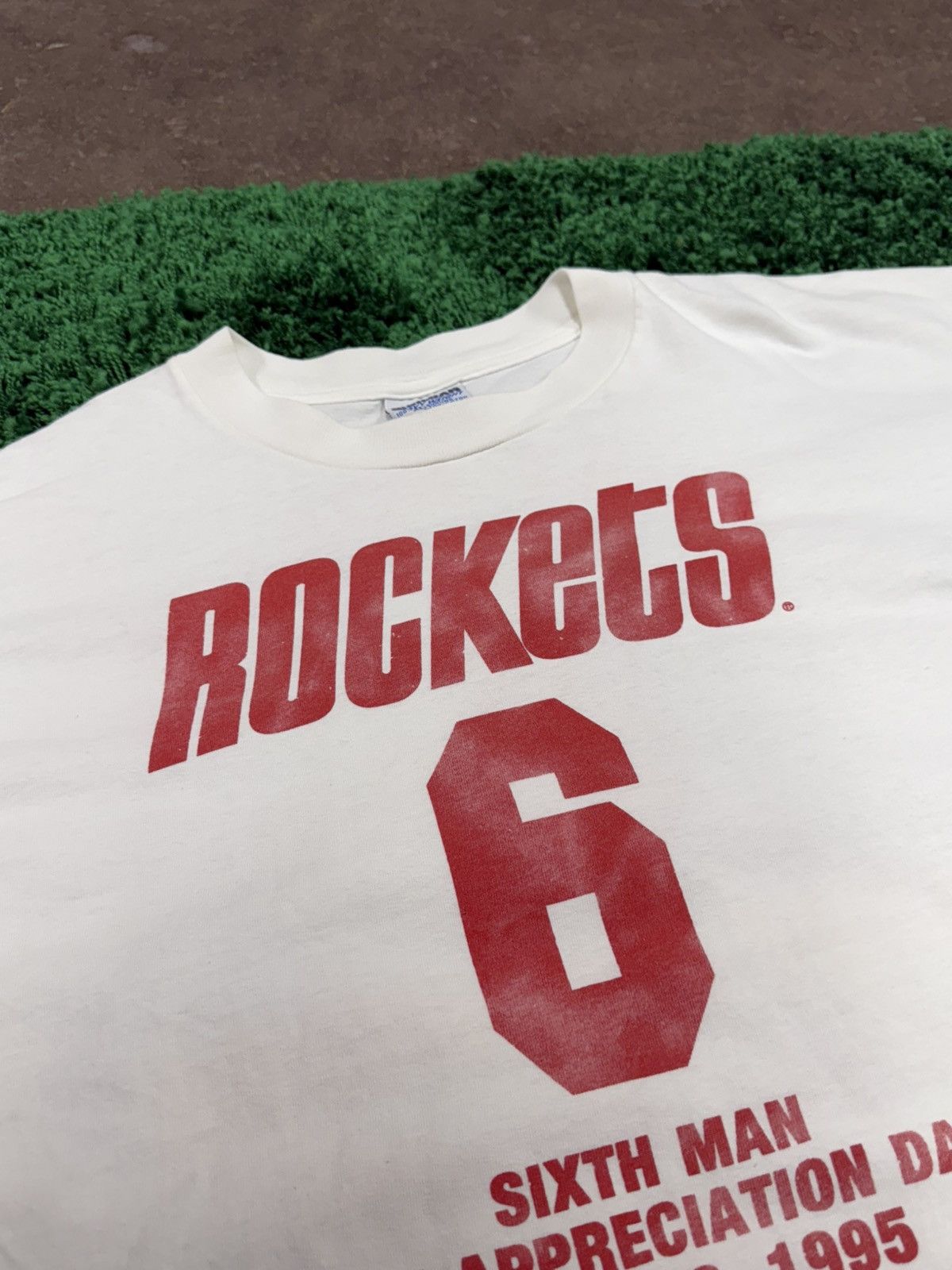 Gildan × Vintage Vintage Houston Rockets Sixth Man Appreciation Day 90s NBA Size US XL / EU 56 / 4 - 3 Thumbnail