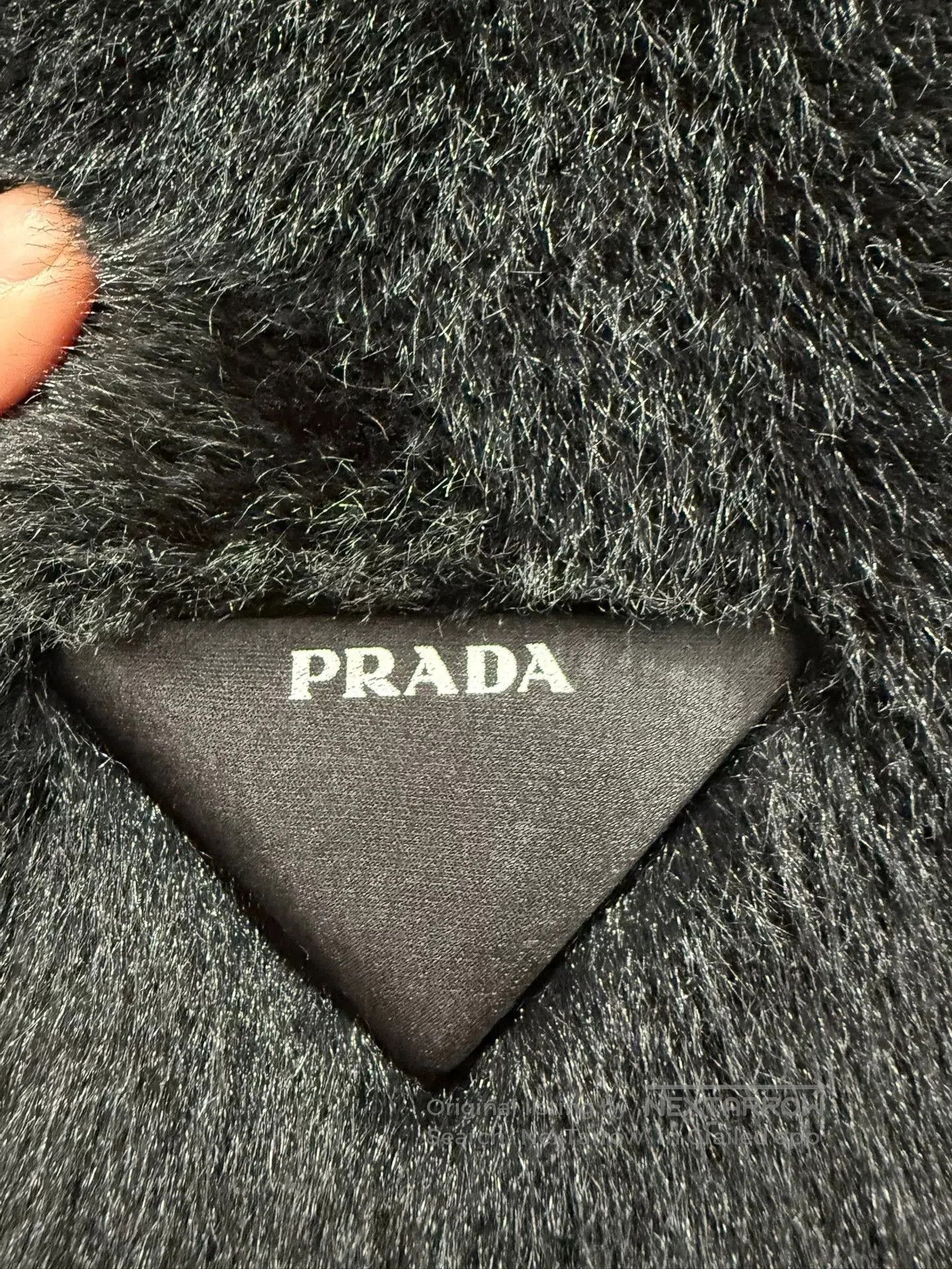 Prada Prada Aspen Black Short Coat. Size S / US 4 / IT 40 - 3 Thumbnail
