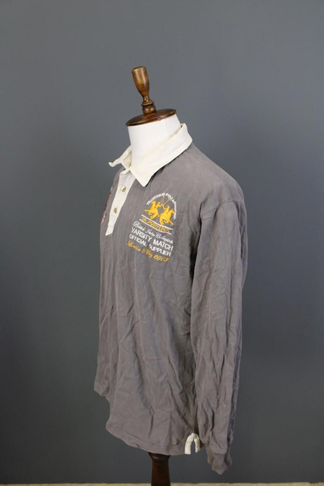 La Martina La Martina Xtreme Polo Tournament On Snow Polo Shirt XXXL Size US XXL / EU 58 / 5 - 7 Thumbnail