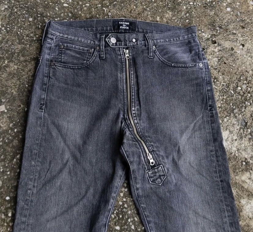 CABANE de ZUCCa × Issey Miyake Cabane de zucca by issey miyake asymmetric zip denim Size US 32 / EU 48 - 5 Thumbnail
