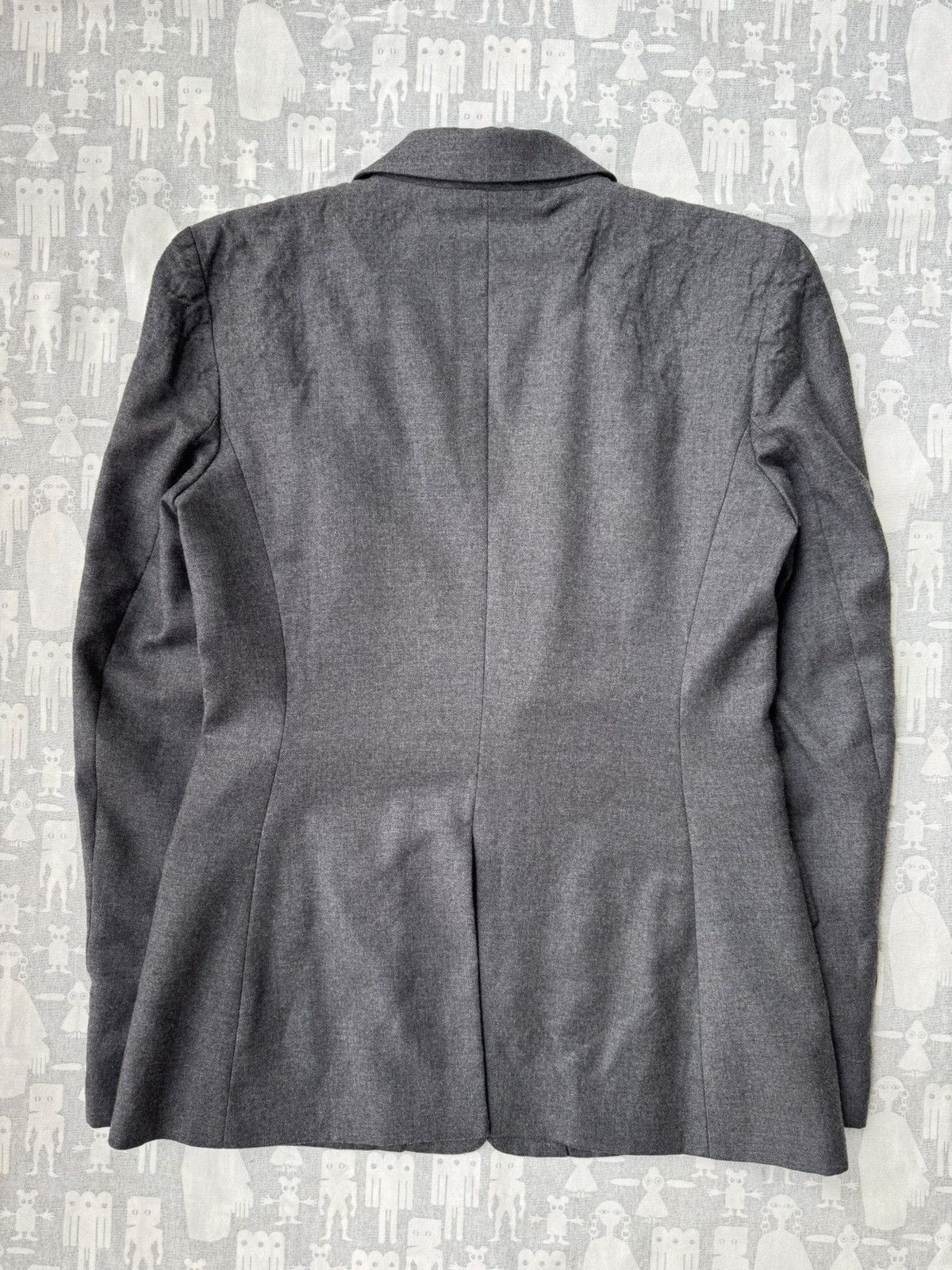 Maison Margiela Maison Martin Margiela AW07 Creased Shoulders Wool Blazer Size M / US 6-8 / IT 42-44 - 6 Thumbnail