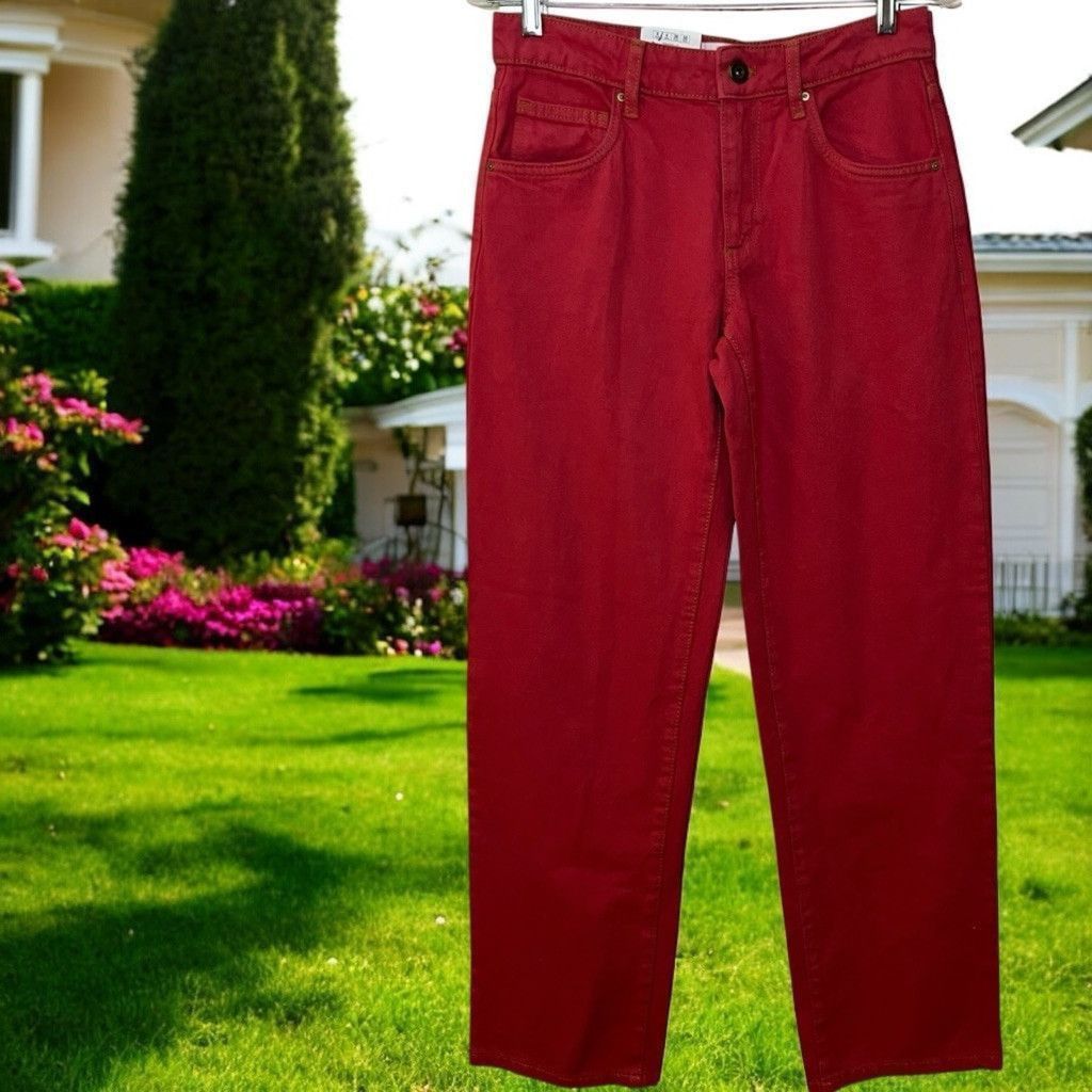 Cotton On NWT Cotton-On Low Rise Straight Leg Denim Jeans Sz 4 Size 27" / US 4 / IT 40 - 1 Thumbnail