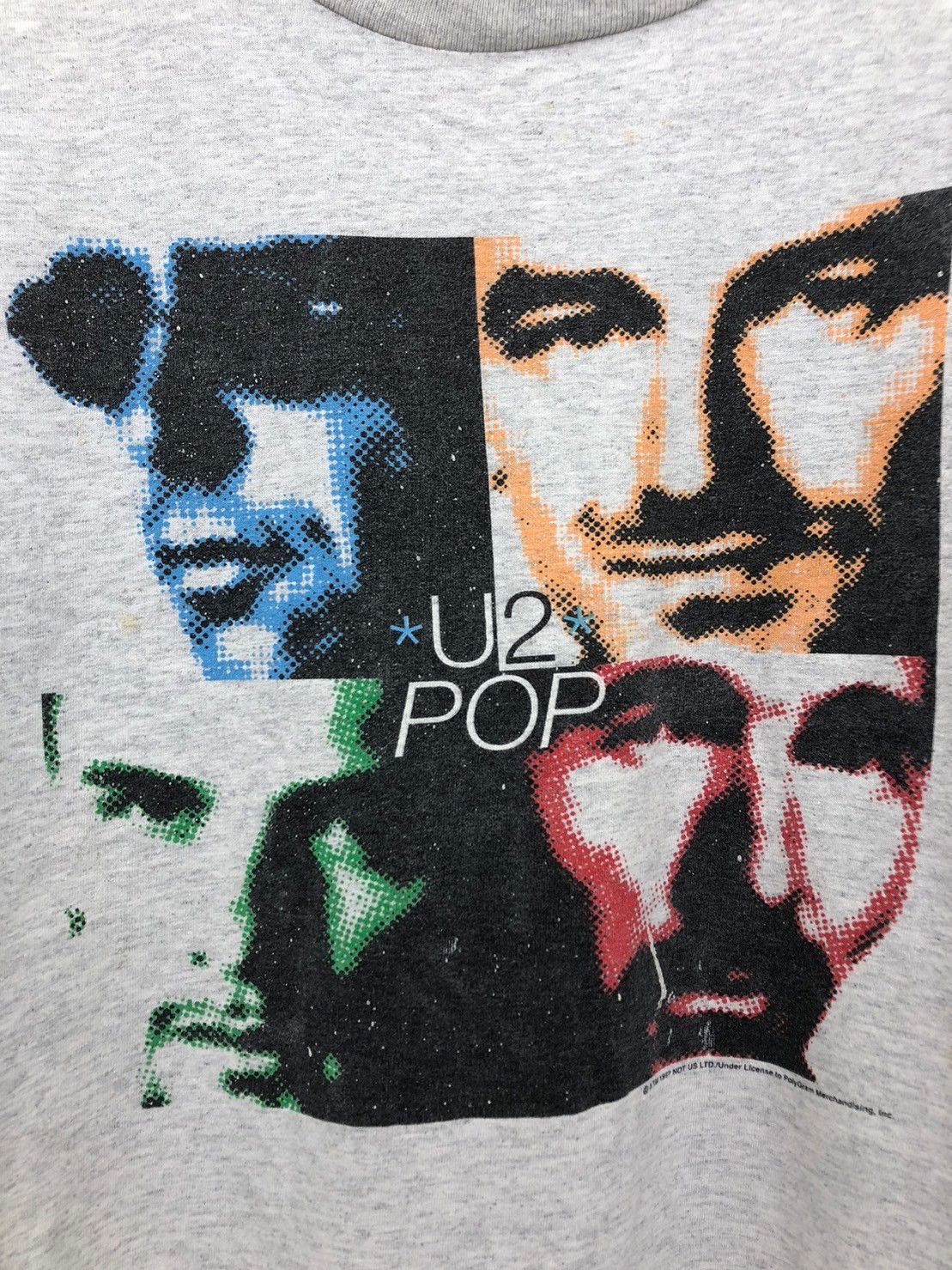Band Tees × Vintage Vintage 1997's U2 Pop Mart Concert World Tour shirt BN Size US XL / EU 56 / 4 - 5 Thumbnail
