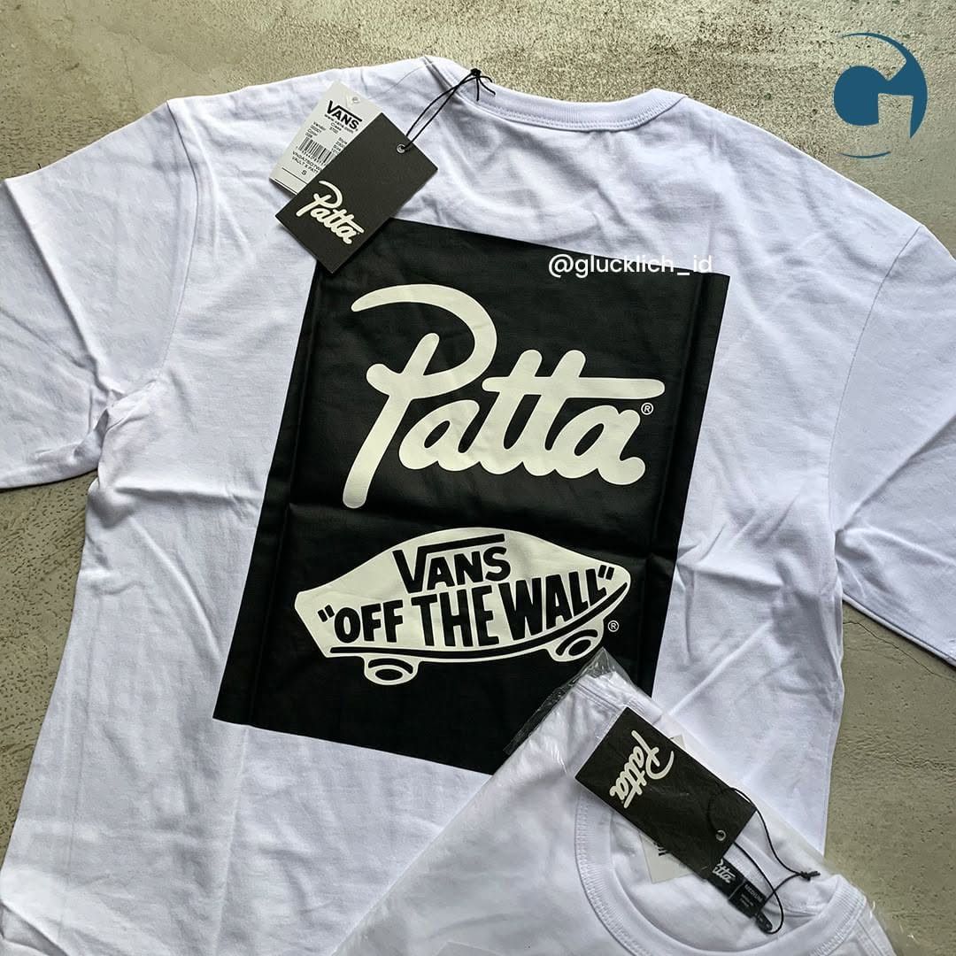 Patta × Vans Vans Vault, X Patta Logo Tee in White Size US S / EU 44-46 / 1 - 5 Thumbnail
