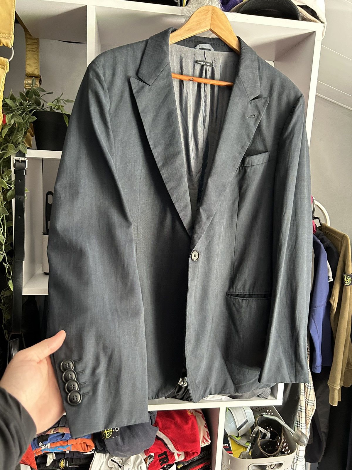 Giorgio Armani Giorgio Armani blazer jacket made in Italy Size 46R - 2 Thumbnail