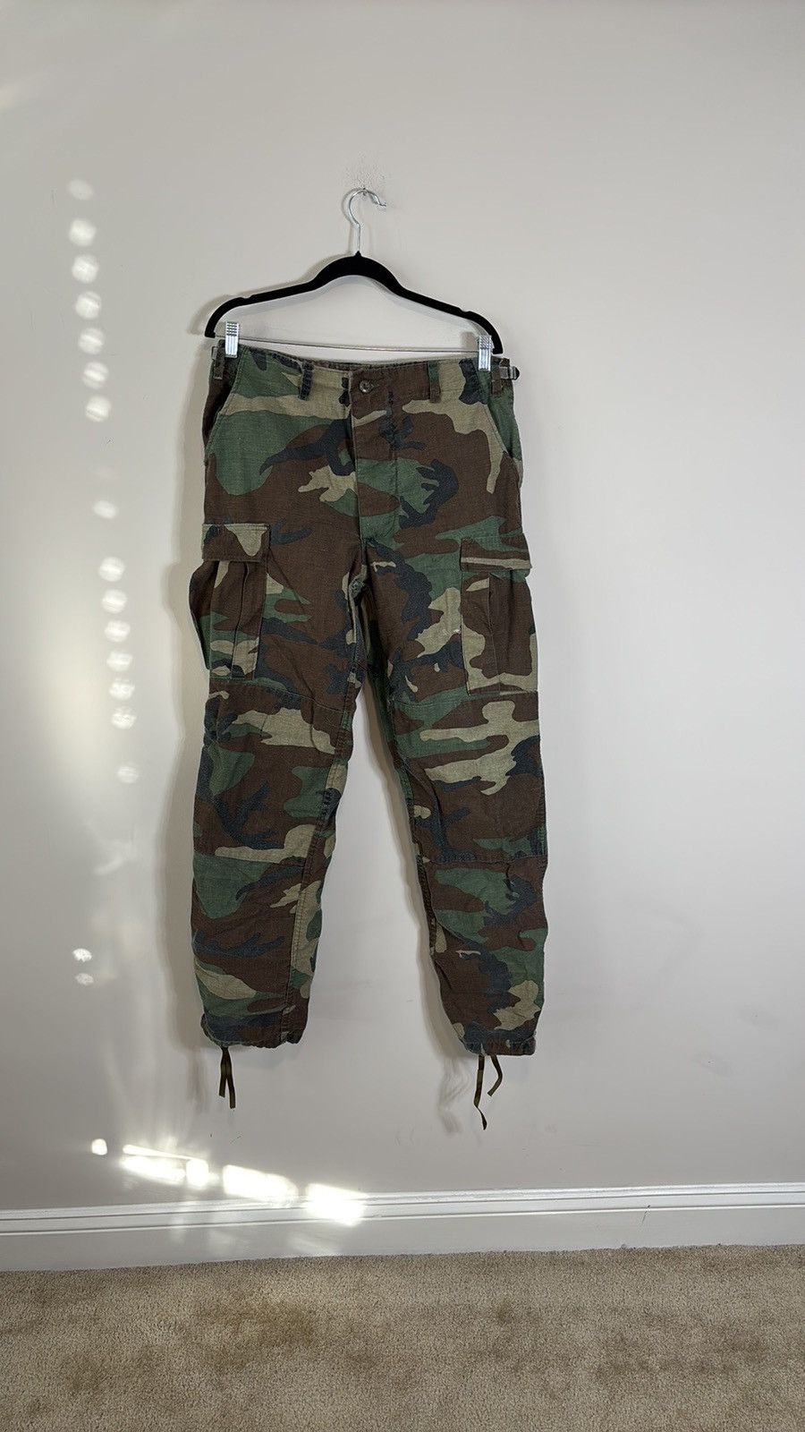 Vintage Vintage Military Camo Pants Size US 33 - 1 Thumbnail
