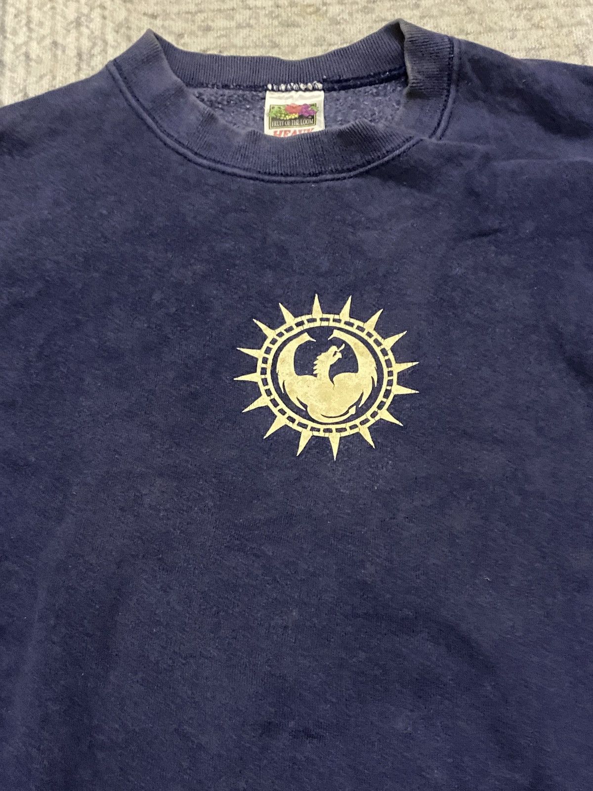 Blind Skateboards VINTAGE 90s DRAGON OPTICAL CROPPED SWEATSHIRT Size US M / EU 48-50 / 2 - 4 Thumbnail