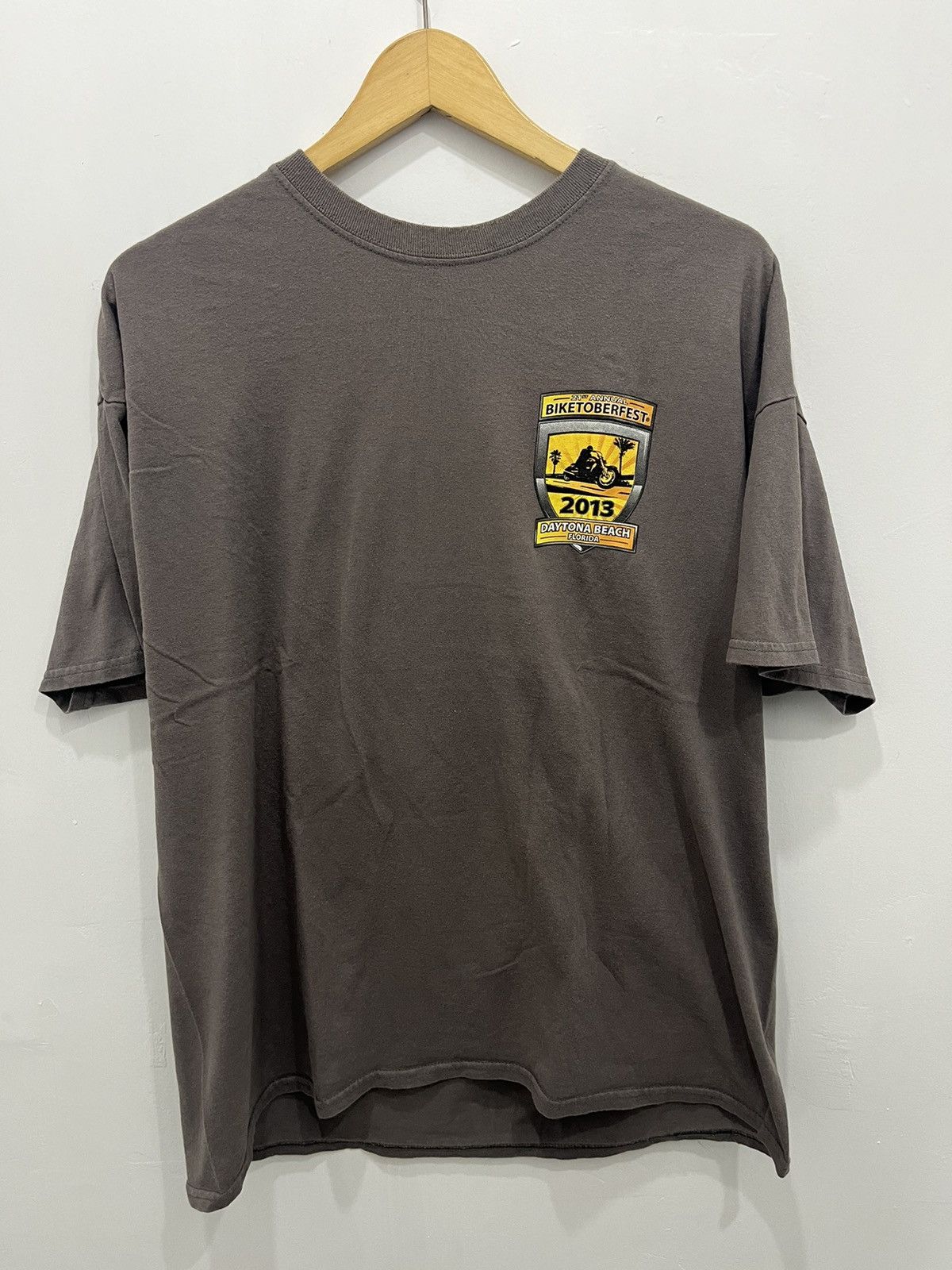 Indian Motorcycle 21st Annual Biketoberfest Daytona Beach Florida 2013 Tees Size US XL / EU 56 / 4 - 1 Thumbnail