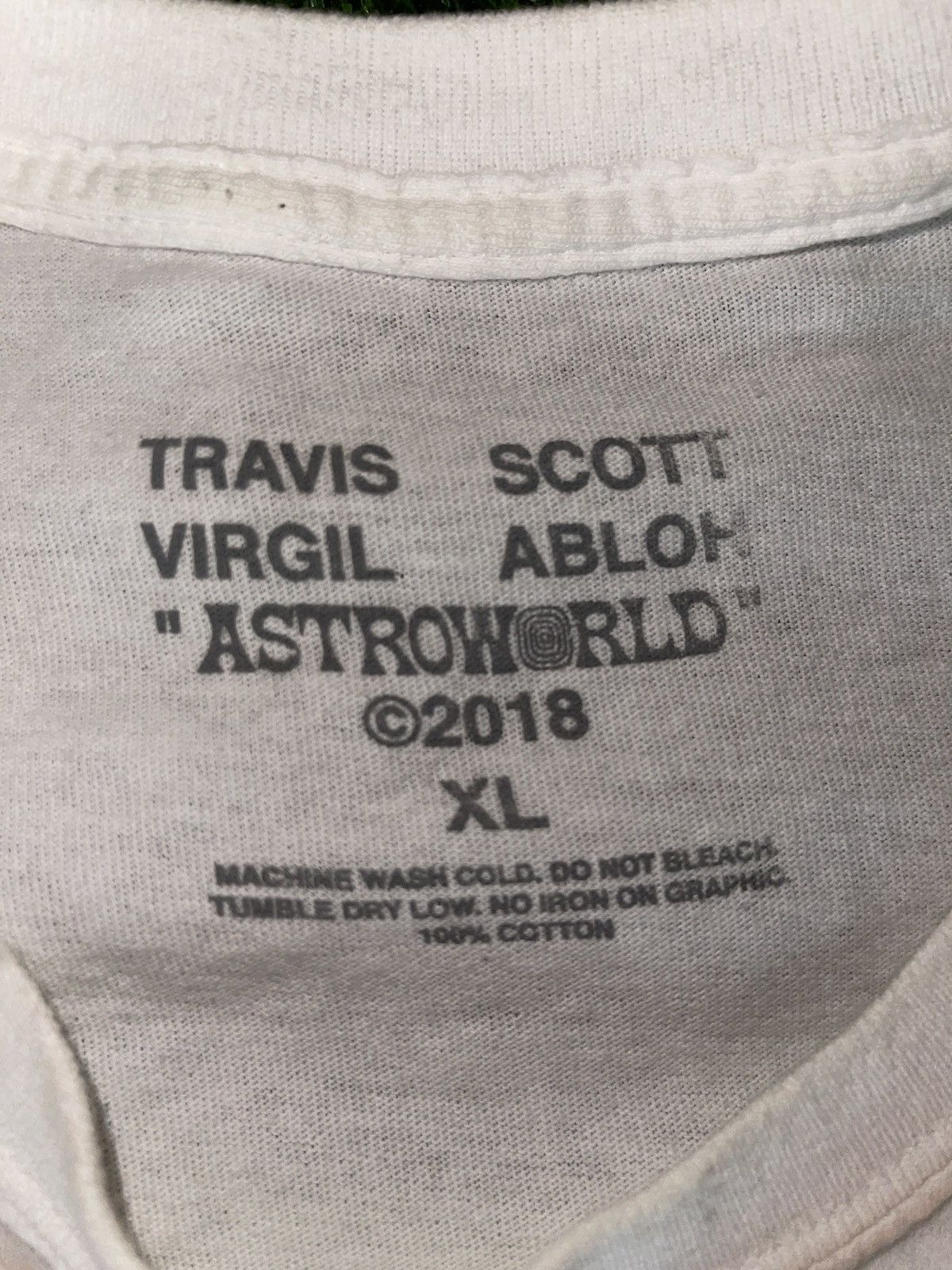 Travis Scott × Virgil Abloh Travis Scott x Virgil Abloh By A Thread Tee (Cactus Jack) Size US XL / EU 56 / 4 - 4 Thumbnail