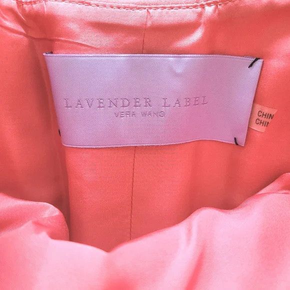 Vera Wang Vera Wang Lavender Label Asymmetric Silk Chiffon Dress Size XS / US 0-2 / IT 36-38 - 7 Thumbnail