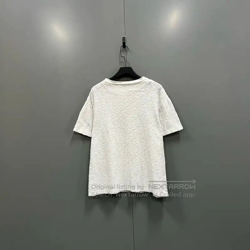 Dior Dior Summer White Cotton Logo T-Shirt for Men . Size US M / EU 48-50 / 2 - 3 Thumbnail
