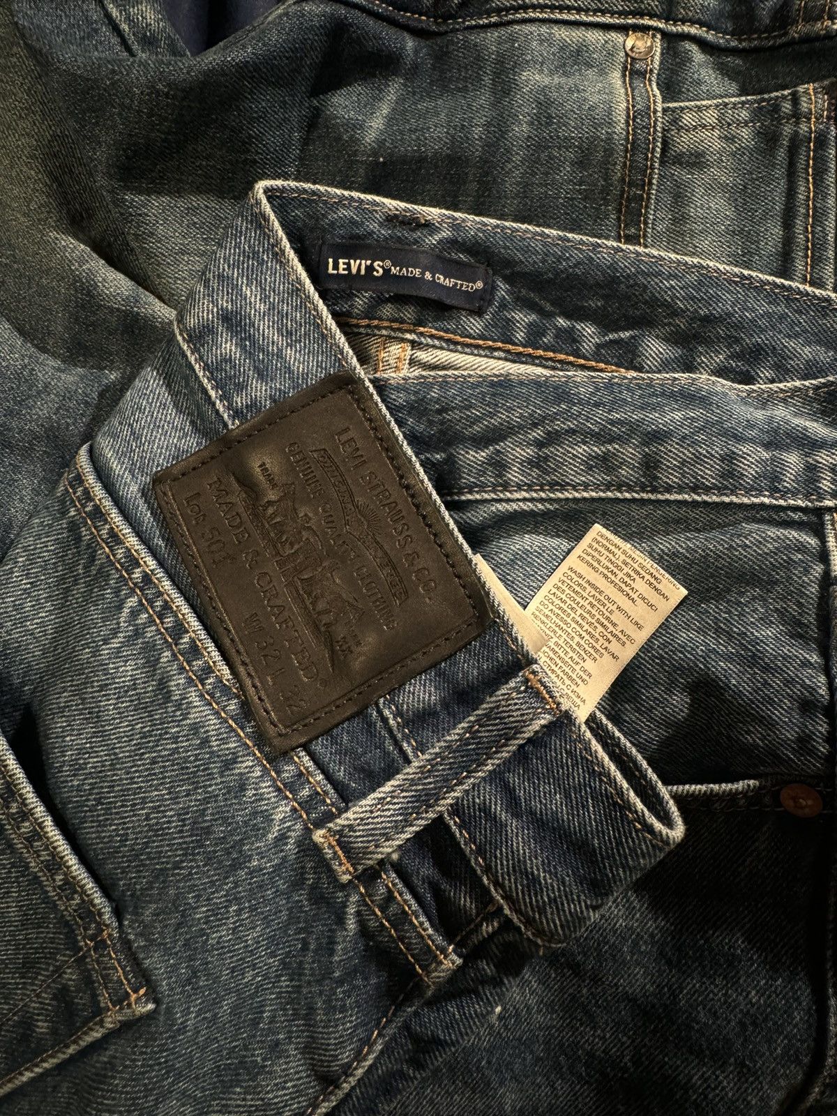 Japanese Brand × Levi's × Levi's Made & Crafted Levi’s Made and Crafted 501 Jeans Size US 32 / EU 48 - 2 Thumbnail