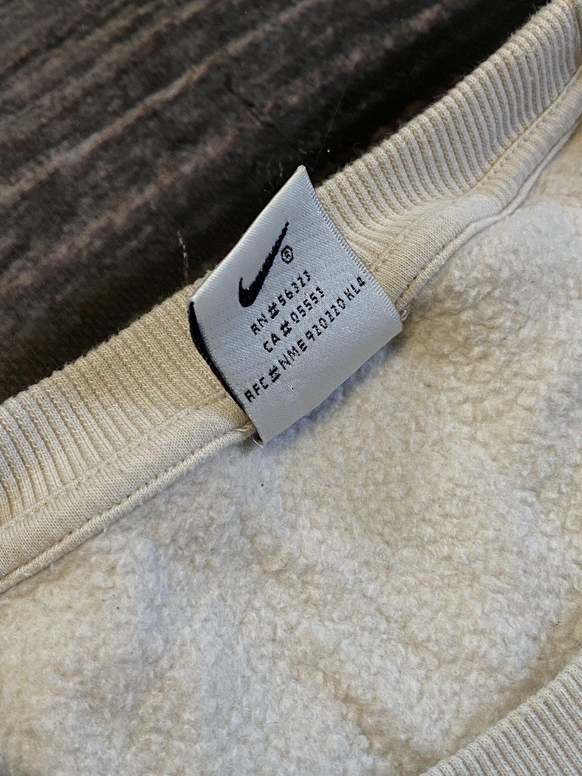 Nike × Vintage ULTRAVINTAGE❗️ NIKE CENTRE LOGO SWEATSHIRT Size US L / EU 52-54 / 3 - 5 Thumbnail