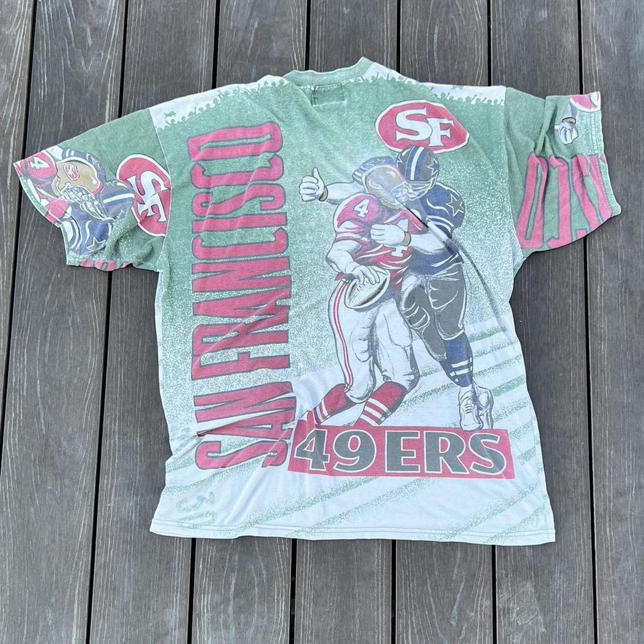 Vintage Vintage 49ERS San Francisco 90s T-shirt Size US XL / EU 56 / 4 - 7 Thumbnail